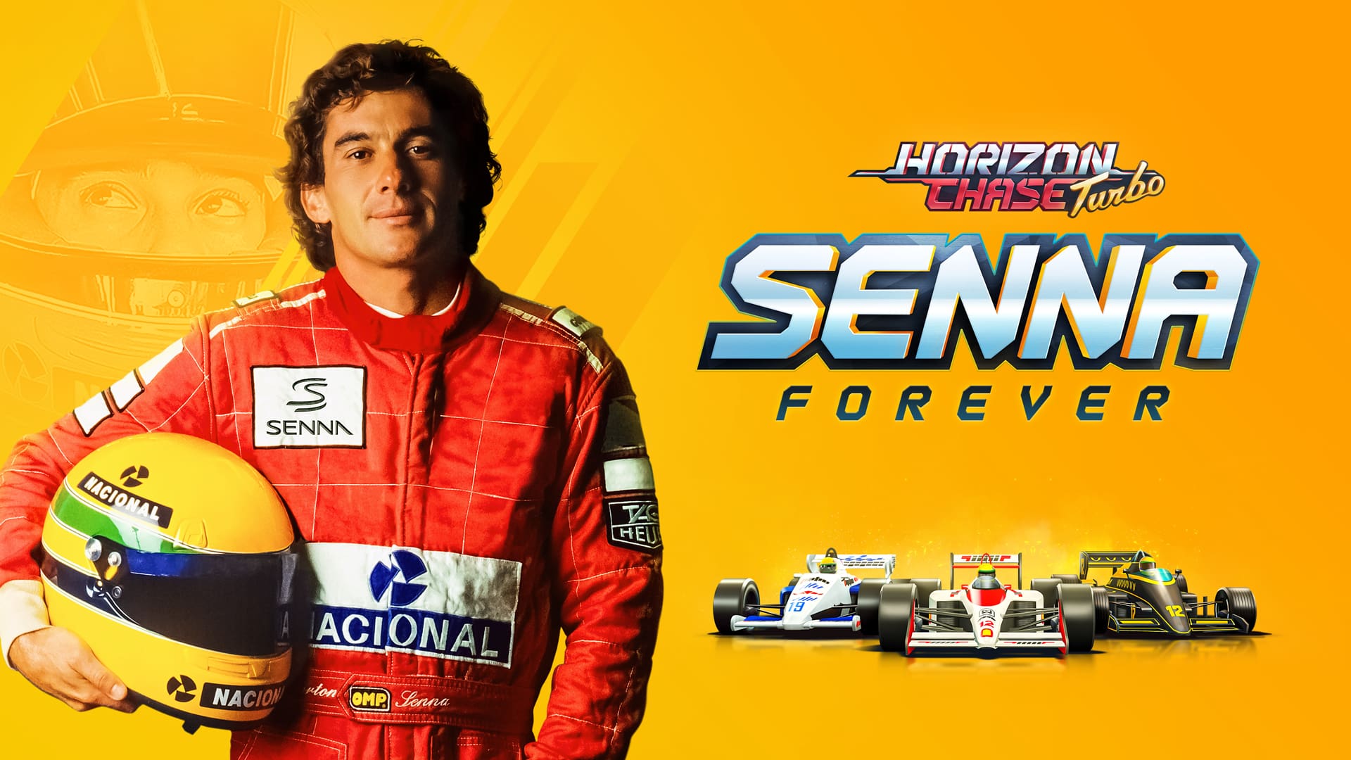 Copertina di Horizon Chase Turbo - Senna Forever (PHYSICAL VERSION)