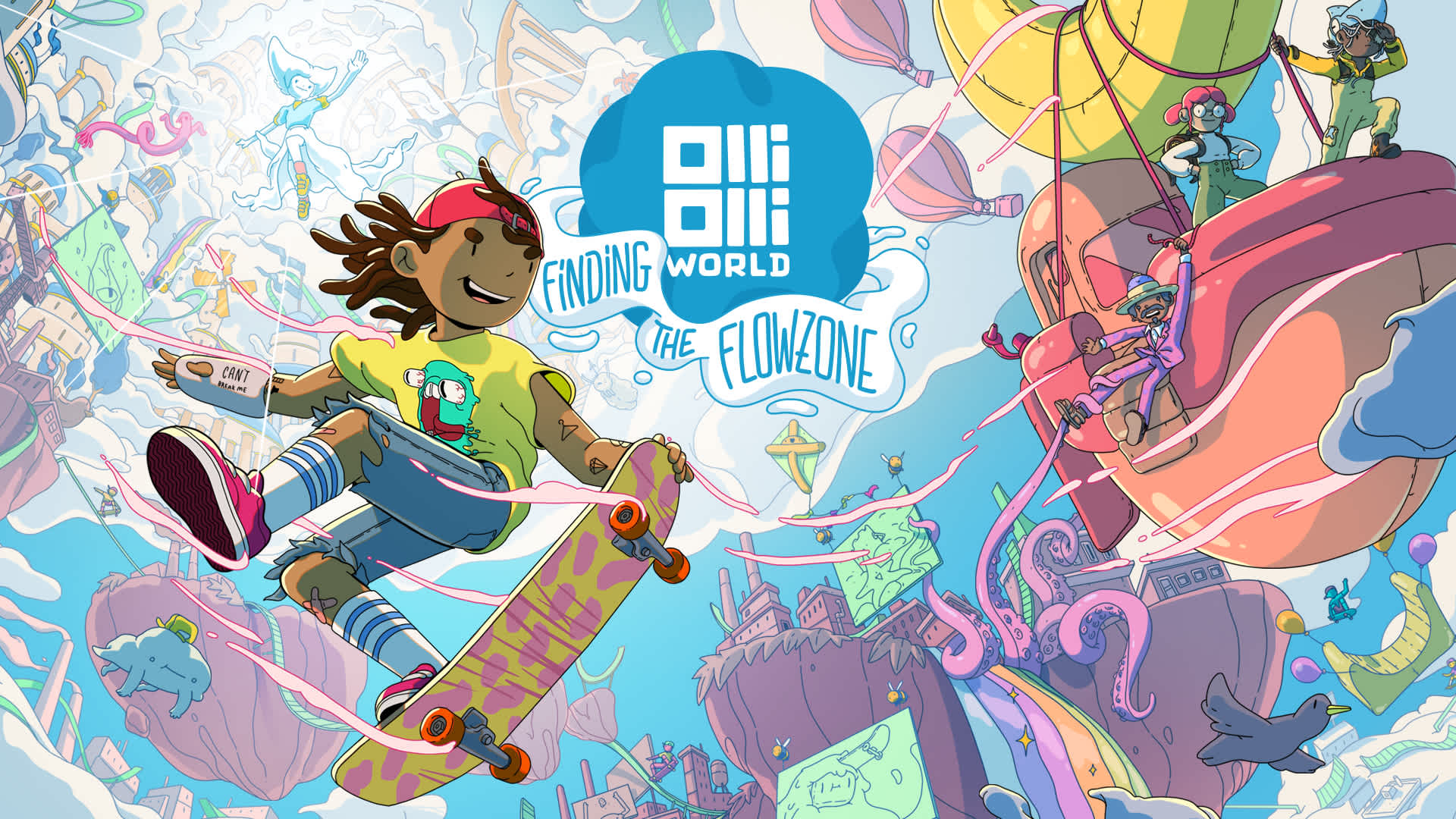 Copertina di OlliOlli World: Finding the Flowzone