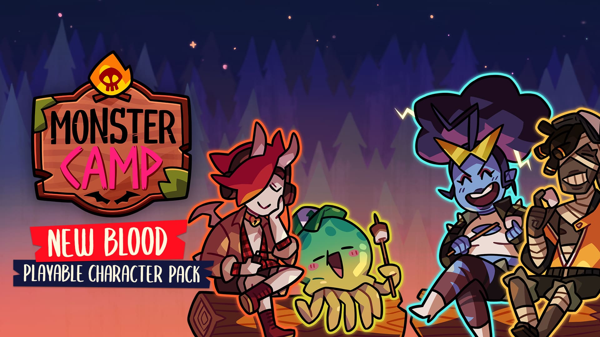 Copertina di Monster Camp Character Pack - New Blood