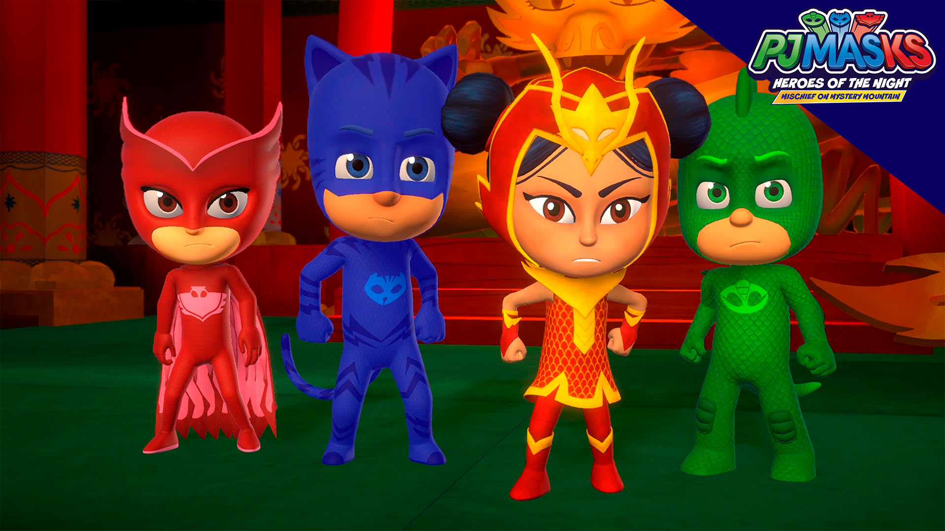 PJ MASKS HEROES OF THE NIGHT パジャマスク PJ MASKS: HEROES OF THE NIGHT - MISCHIEF ON MYSTERY MOUNTAIN for