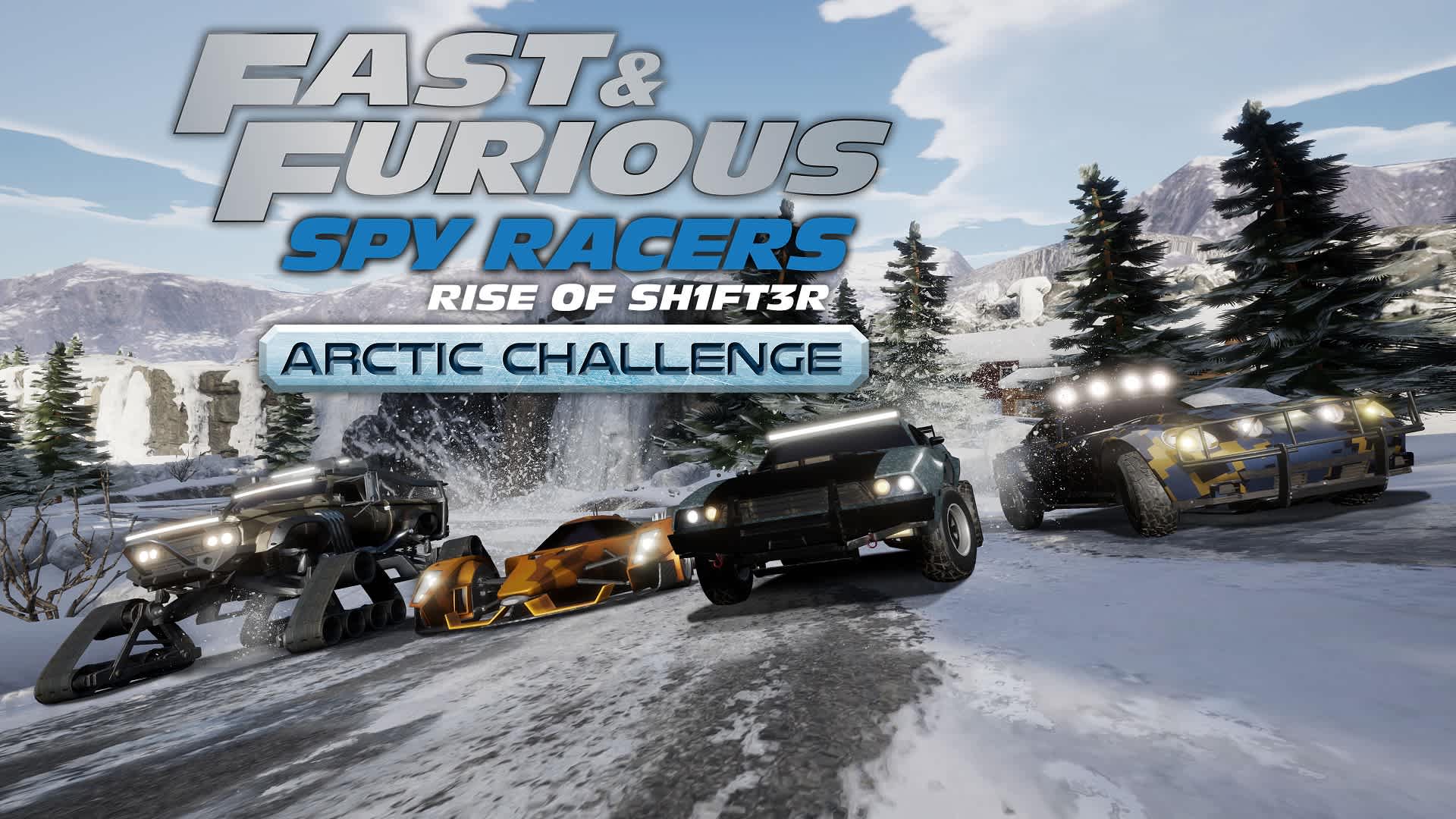 Copertina di Fast & Furious: Spy Racers Rise of SH1FT3R - Arctic Challenge
