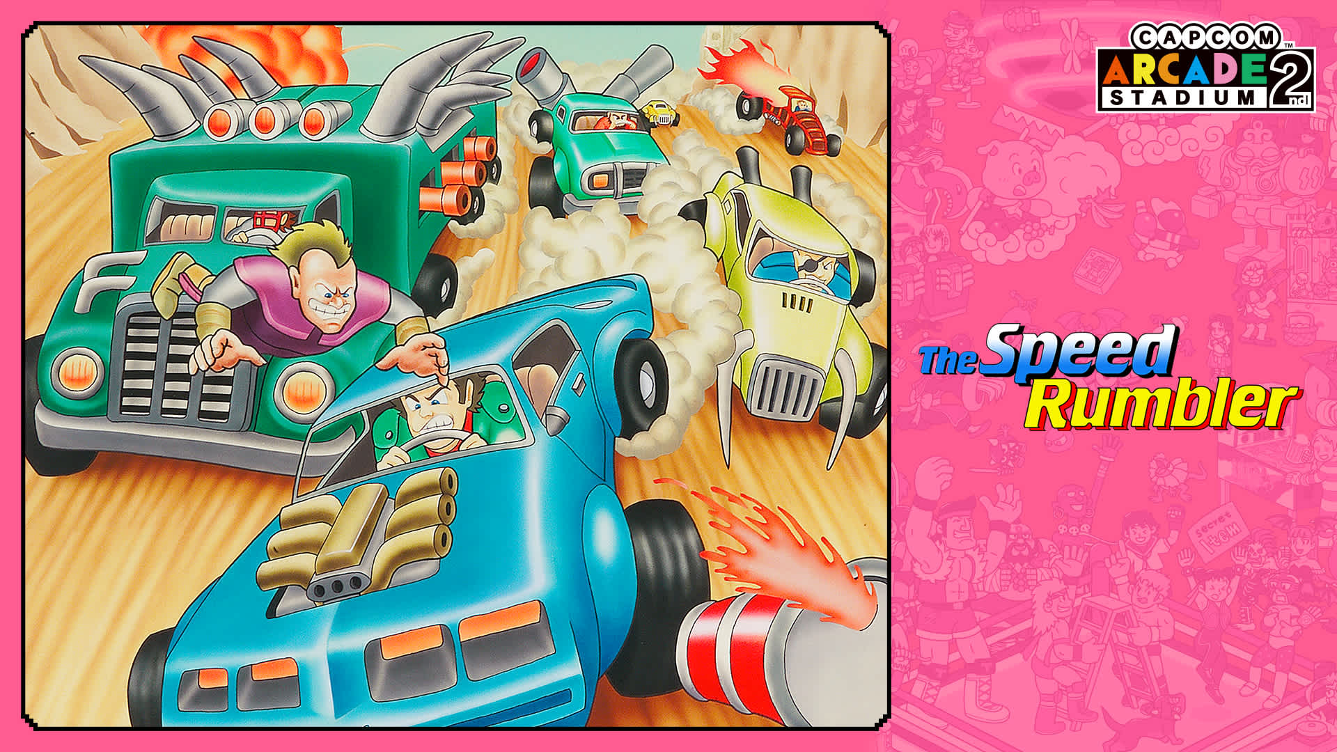 Copertina di Capcom Arcade 2nd Stadium: The Speed Rumbler