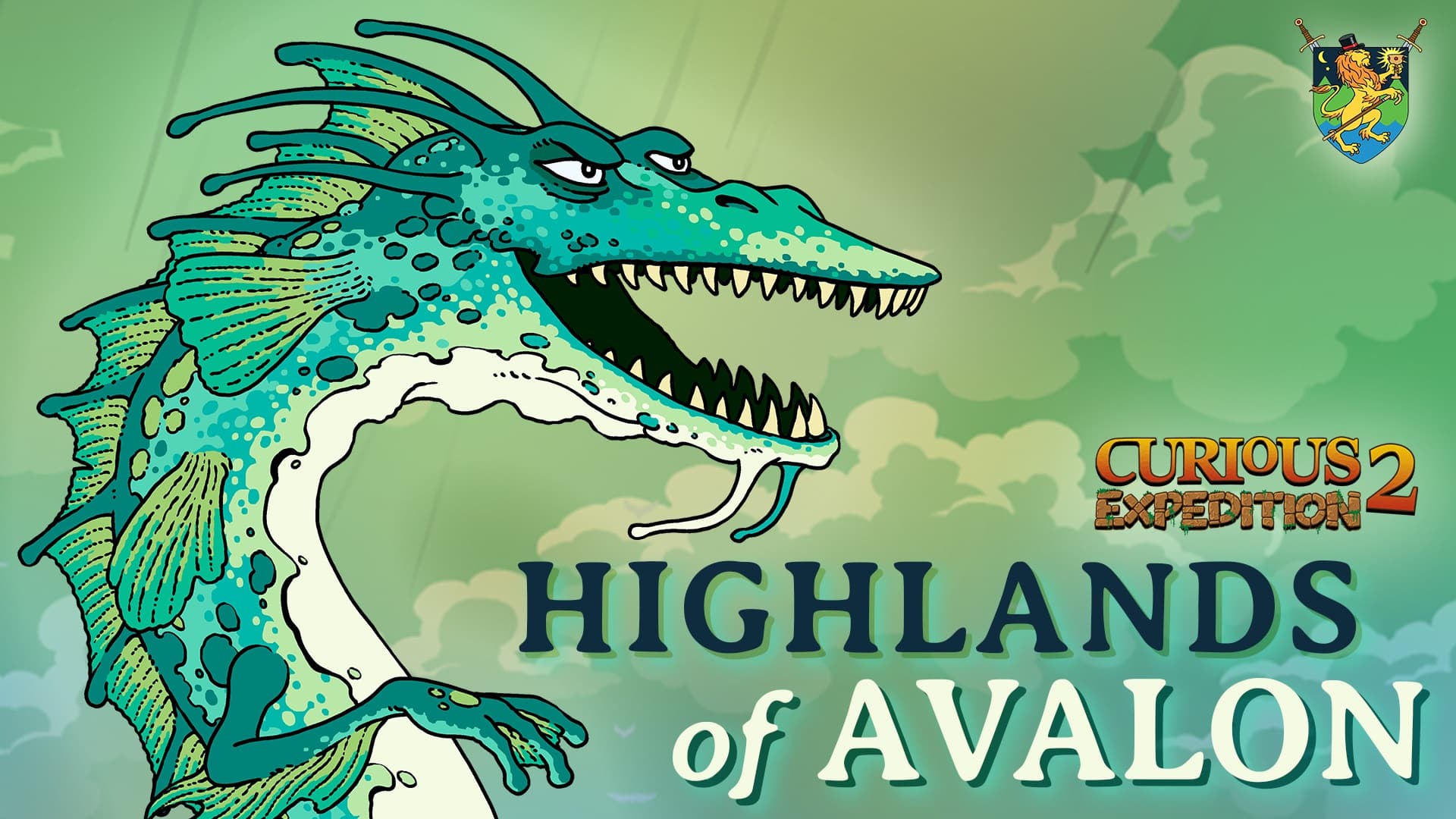 Copertina di Curious Expedition 2 - Highlands of Avalon