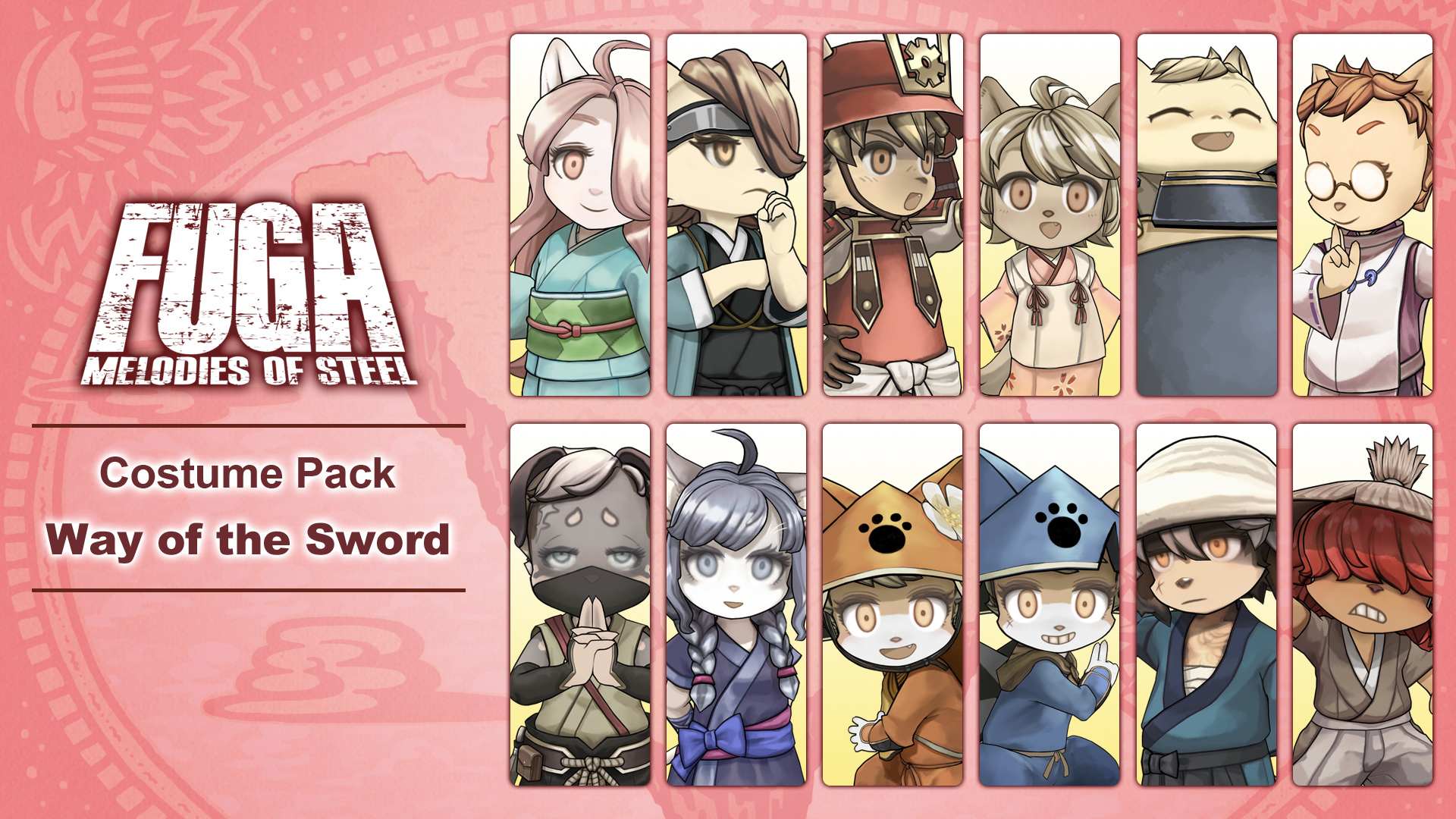 Copertina di Fuga: Melodies of Steel - Way of the Sword Costume Pack