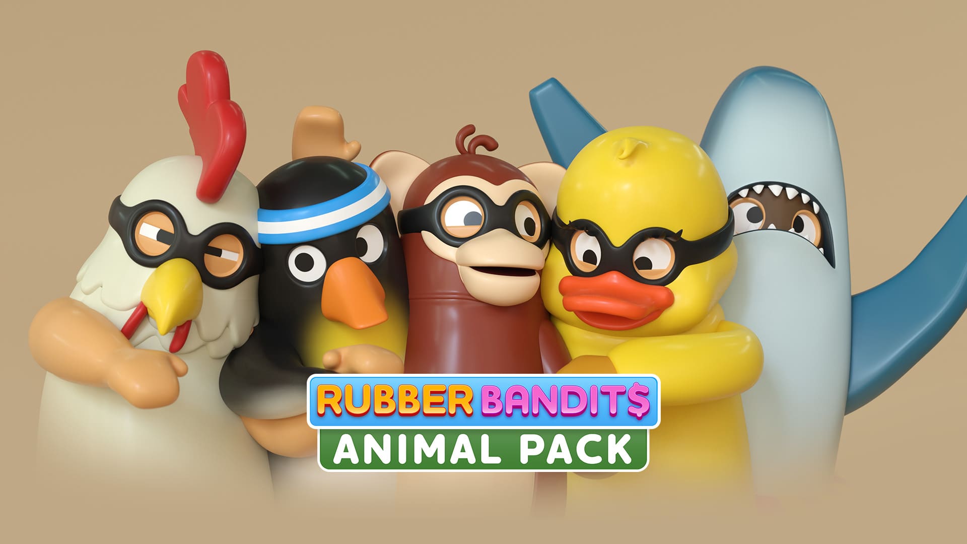 Copertina di Rubber Bandits: Go Wild Pack