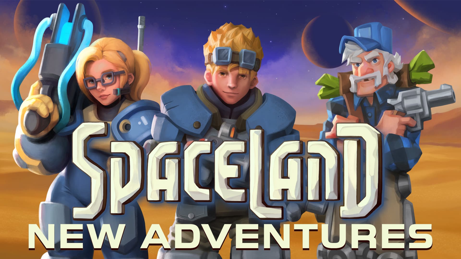 Copertina di Spaceland: New Adventures