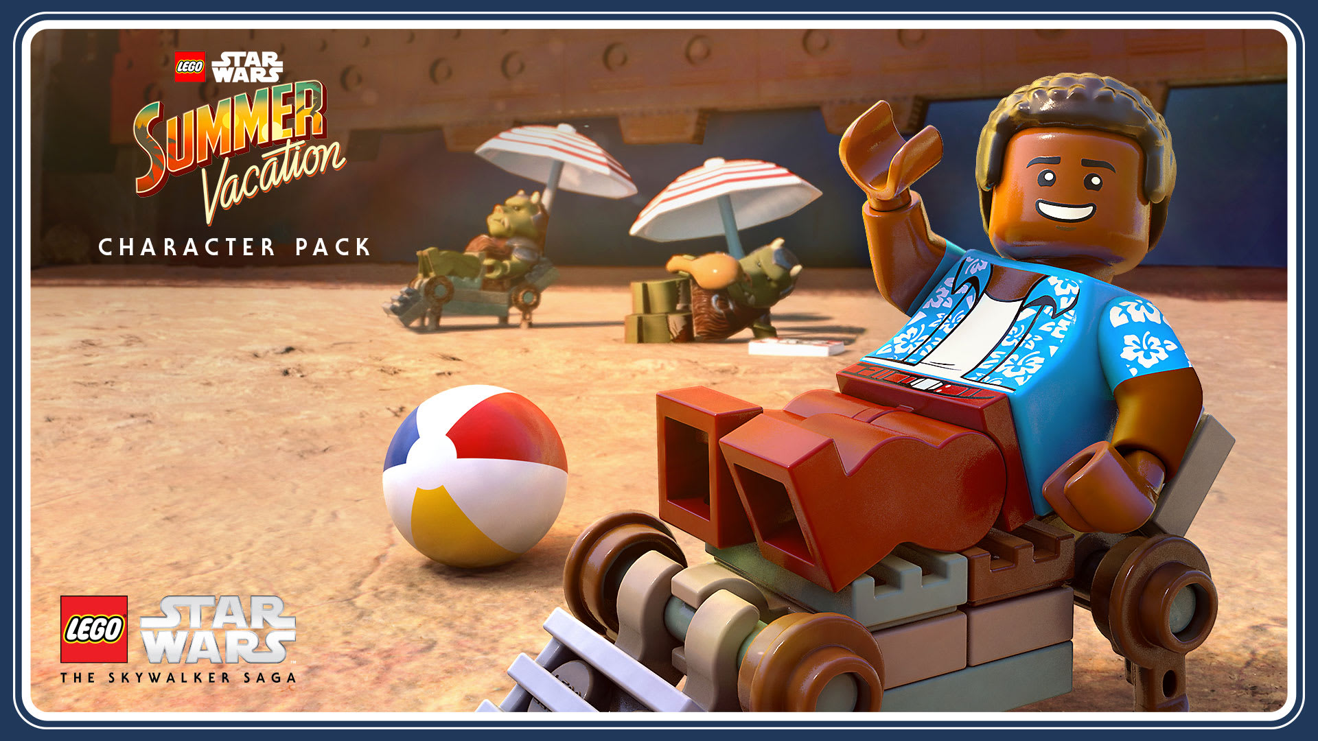Copertina di LEGO Star Wars: The Skywalker Saga Summer Vacation Character Pack