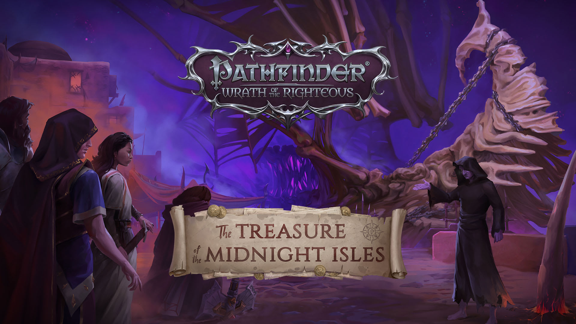 Copertina di Pathfinder: Wrath of the Righteous - The Treasure of the Midnight Isles