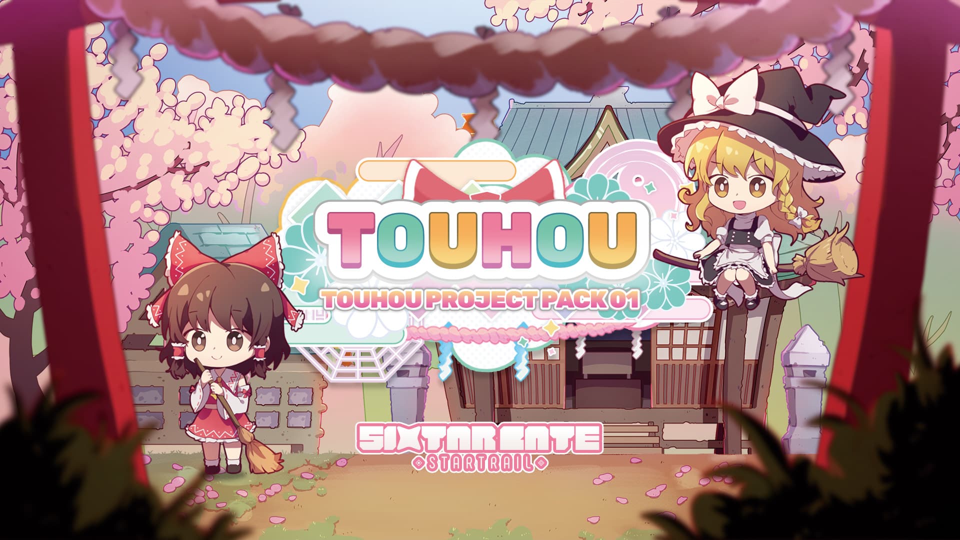 Sixtar Gate: STARTRAIL - Touhou Project Pack 01 for Nintendo