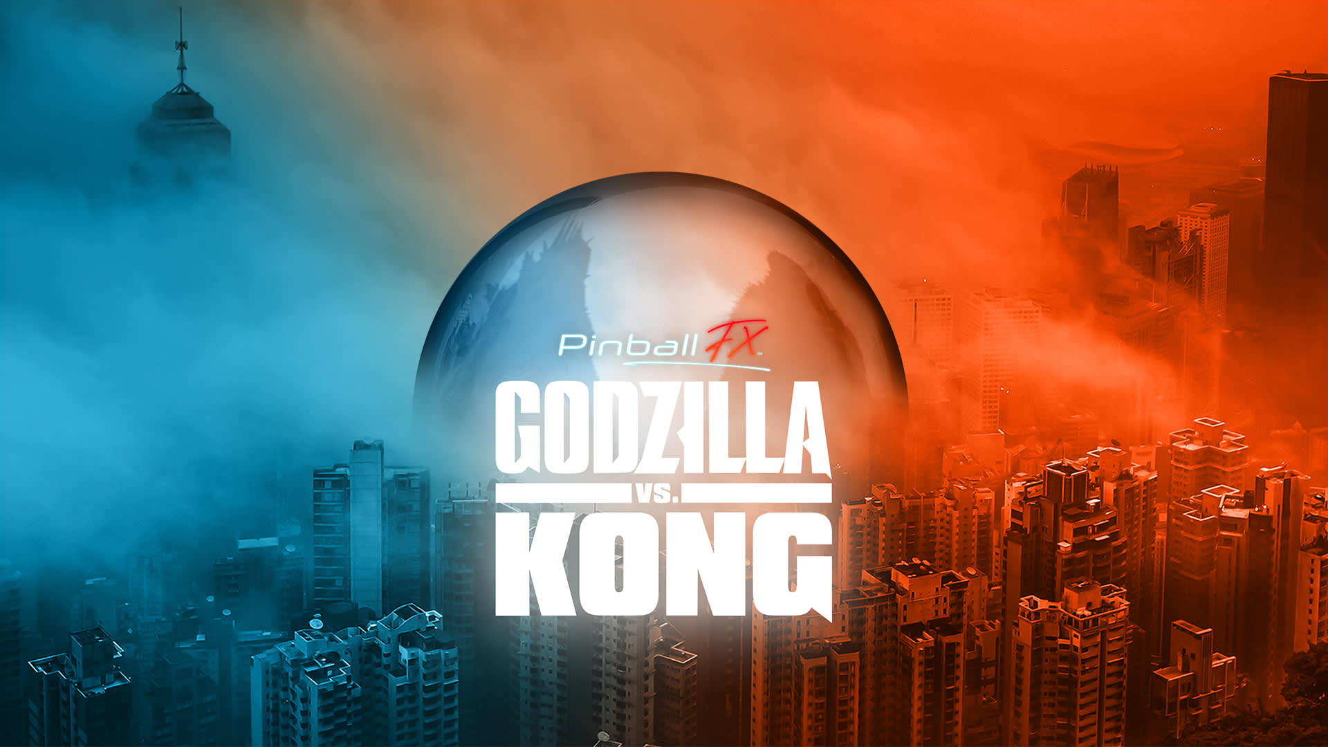 Copertina di Pinball FX - Godzilla vs. Kong Pinball Pack