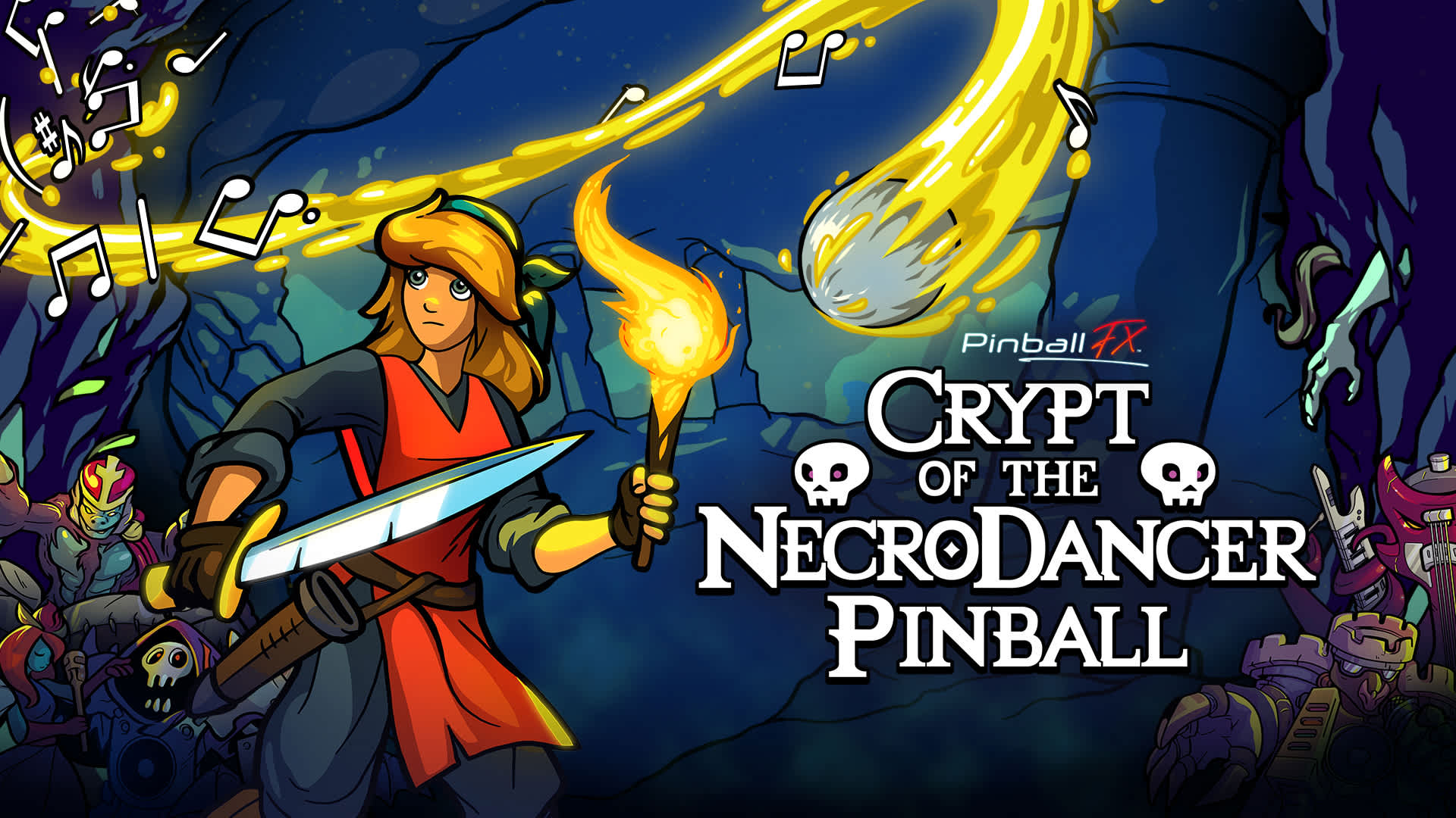 Art for Pinball FX - Crypt of the NecroDancer Pinball