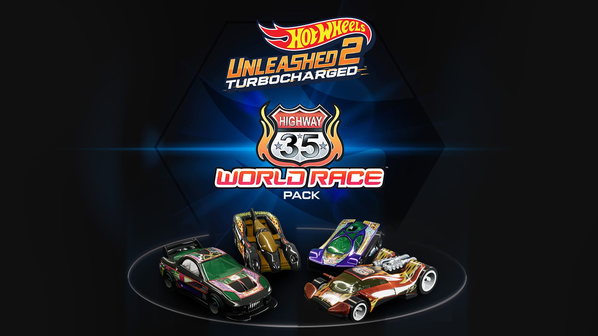 hotwheerls ギフトパック　ハイウェイ35ワールドレース HOT WHEELS UNLEASHED™ 2 - Highway 35 World Race Pack for Nintendo