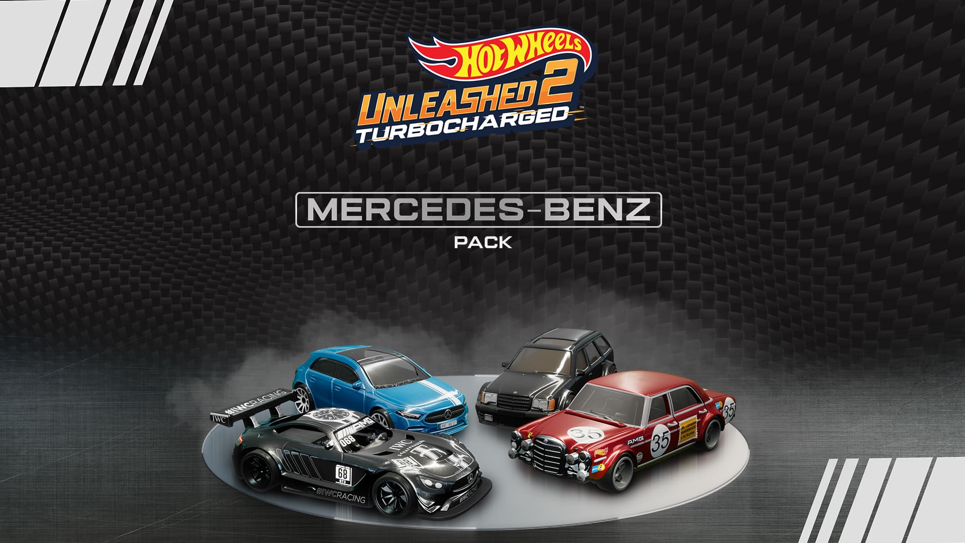 Hot Wheels Mercedes-Benz 4台セット【新品】 HOT WHEELS UNLEASHED™ 2 - Mercedes-Benz Pack for Nintendo Switch