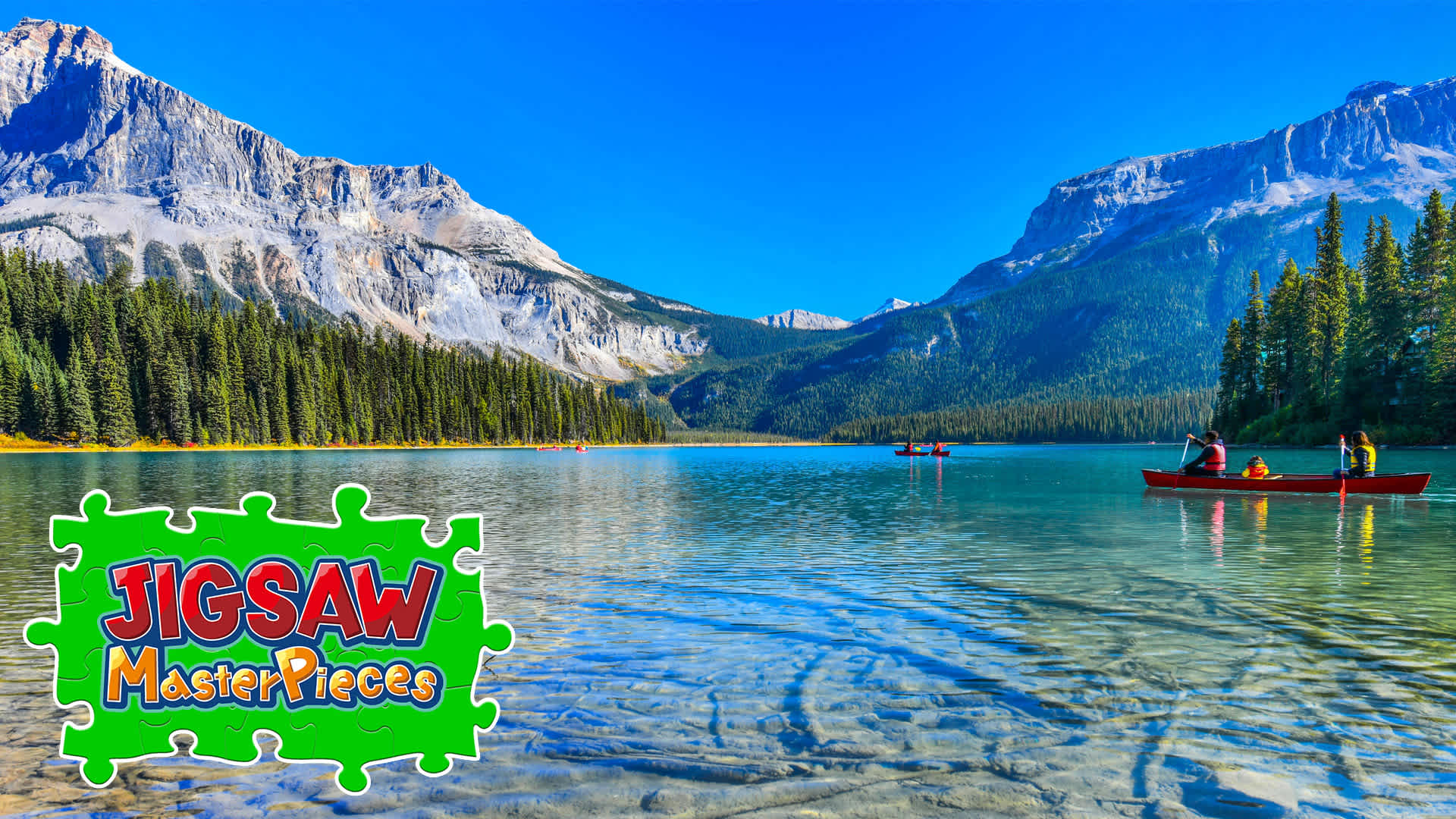 Copertina di Kayaking Through Stunning Landscapes