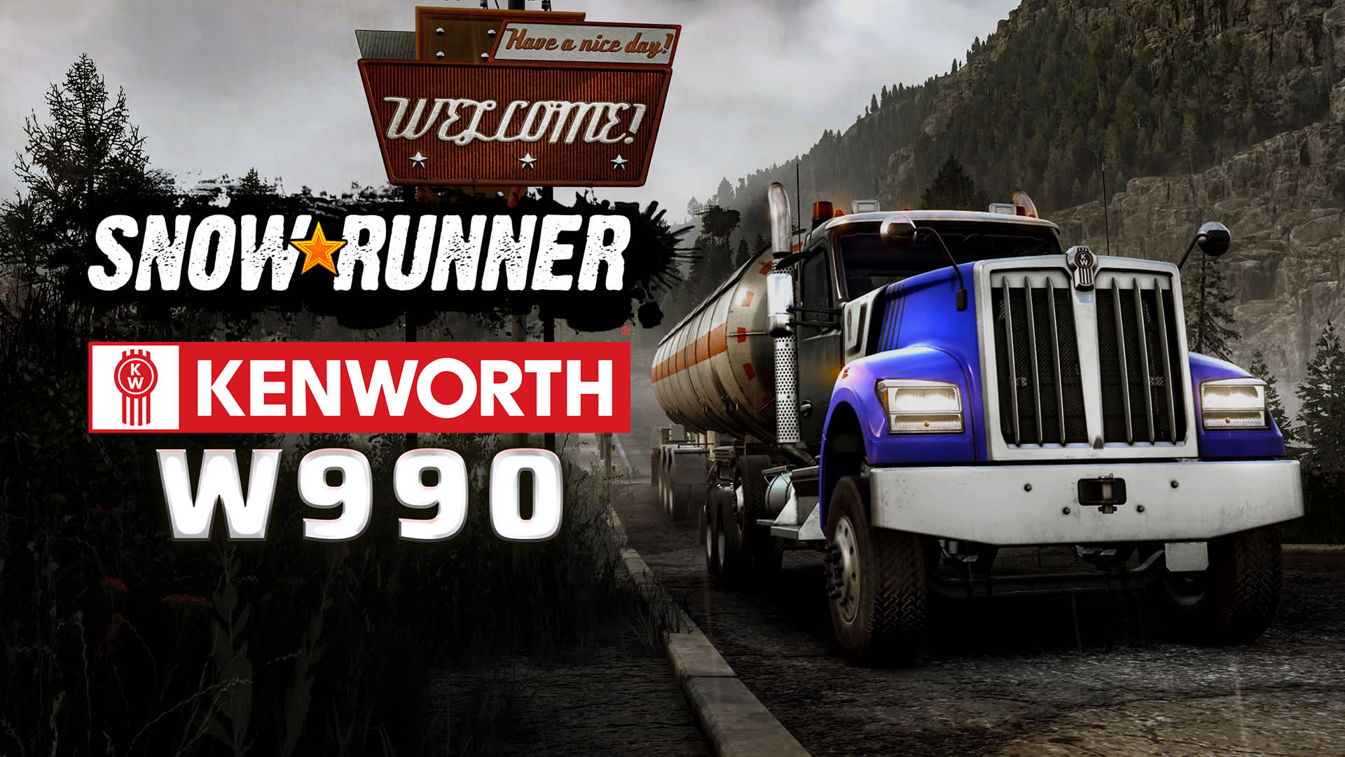 Copertina di SnowRunner - Kenworth W990