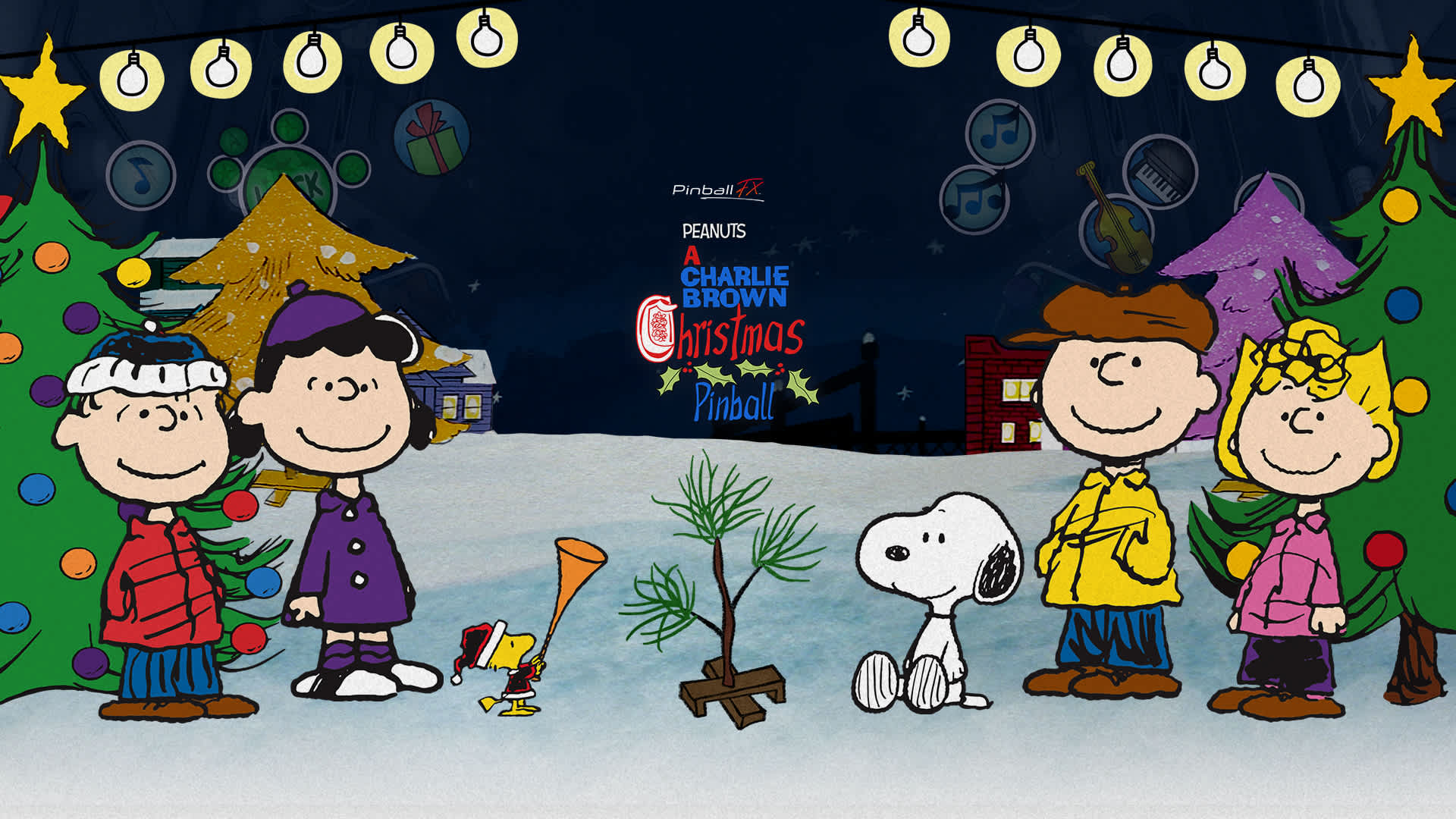 Pinball FX - A Charlie Brown Christmas™ Pinball for Nintendo Switch -  Nintendo Official Site, image size:1920x1080