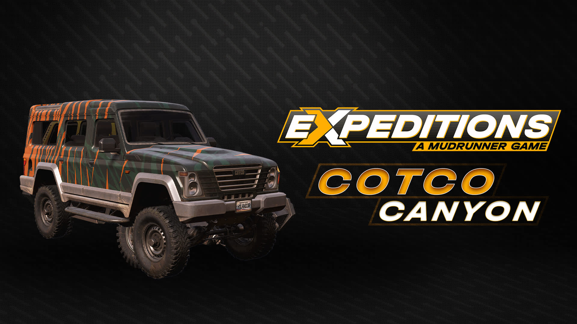 Art for Expeditions: A MudRunner Game - Cotco Canyon