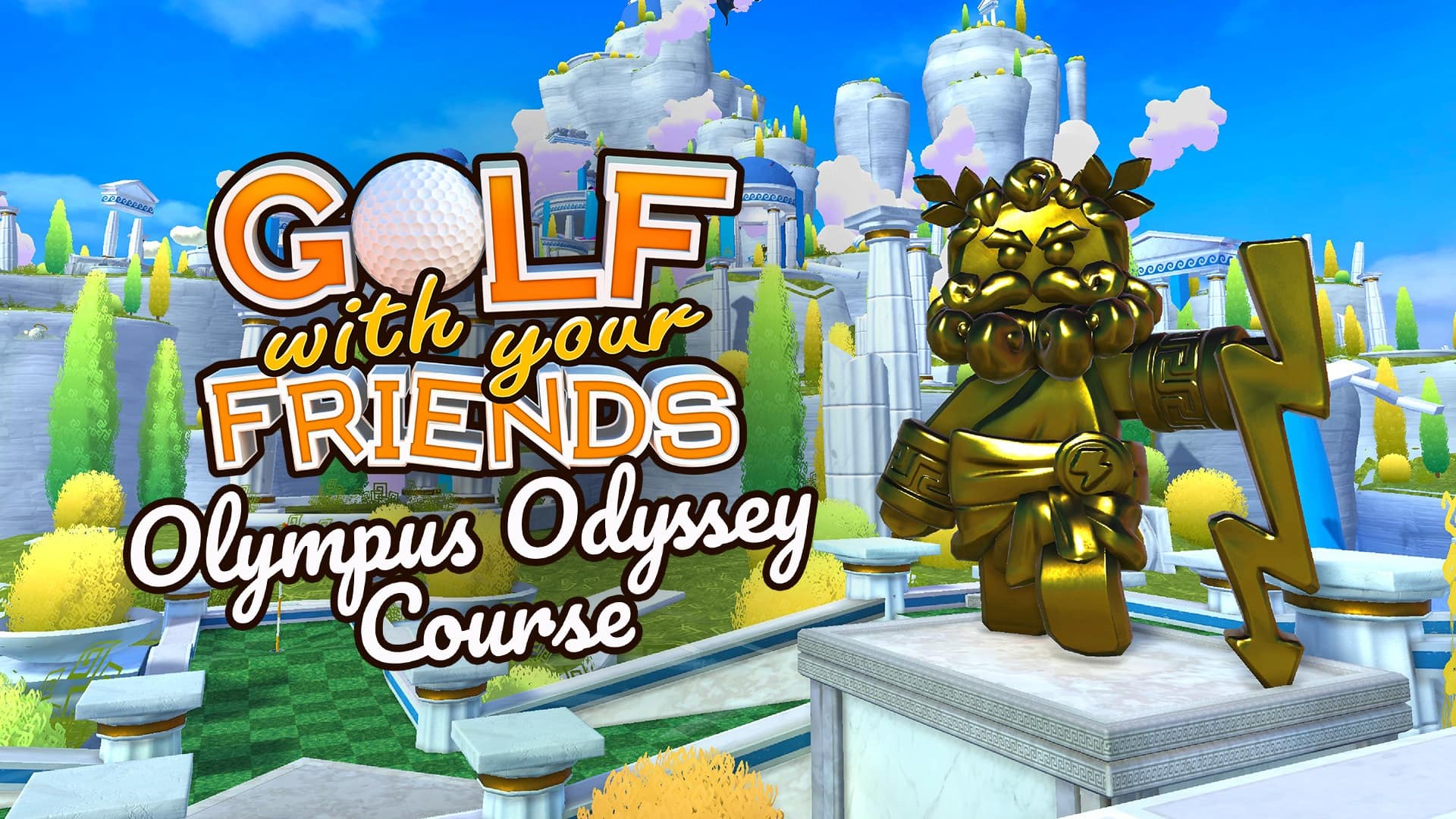 Arte de Golf With Your Friends - Olympus Odyssey Course