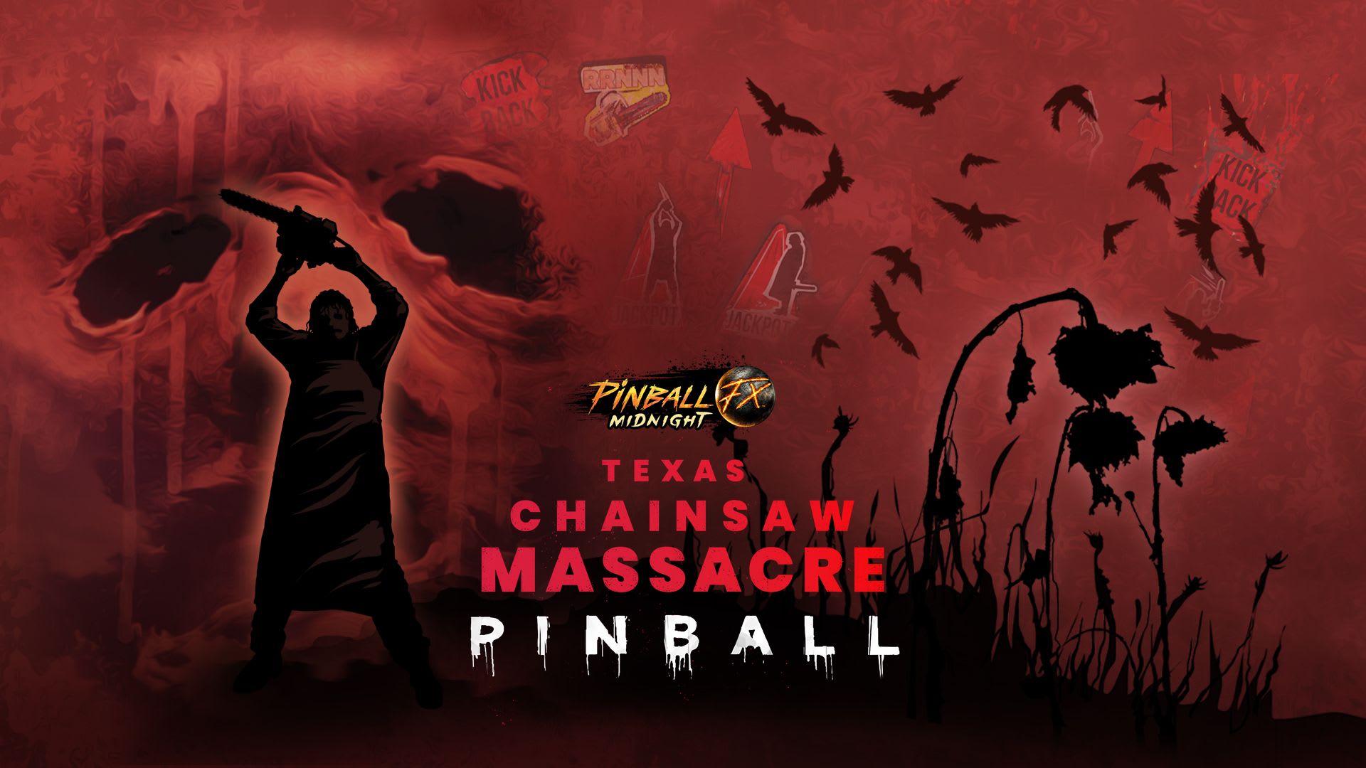Arte de Pinball FX Midnight - Texas Chainsaw Massacre Pinball