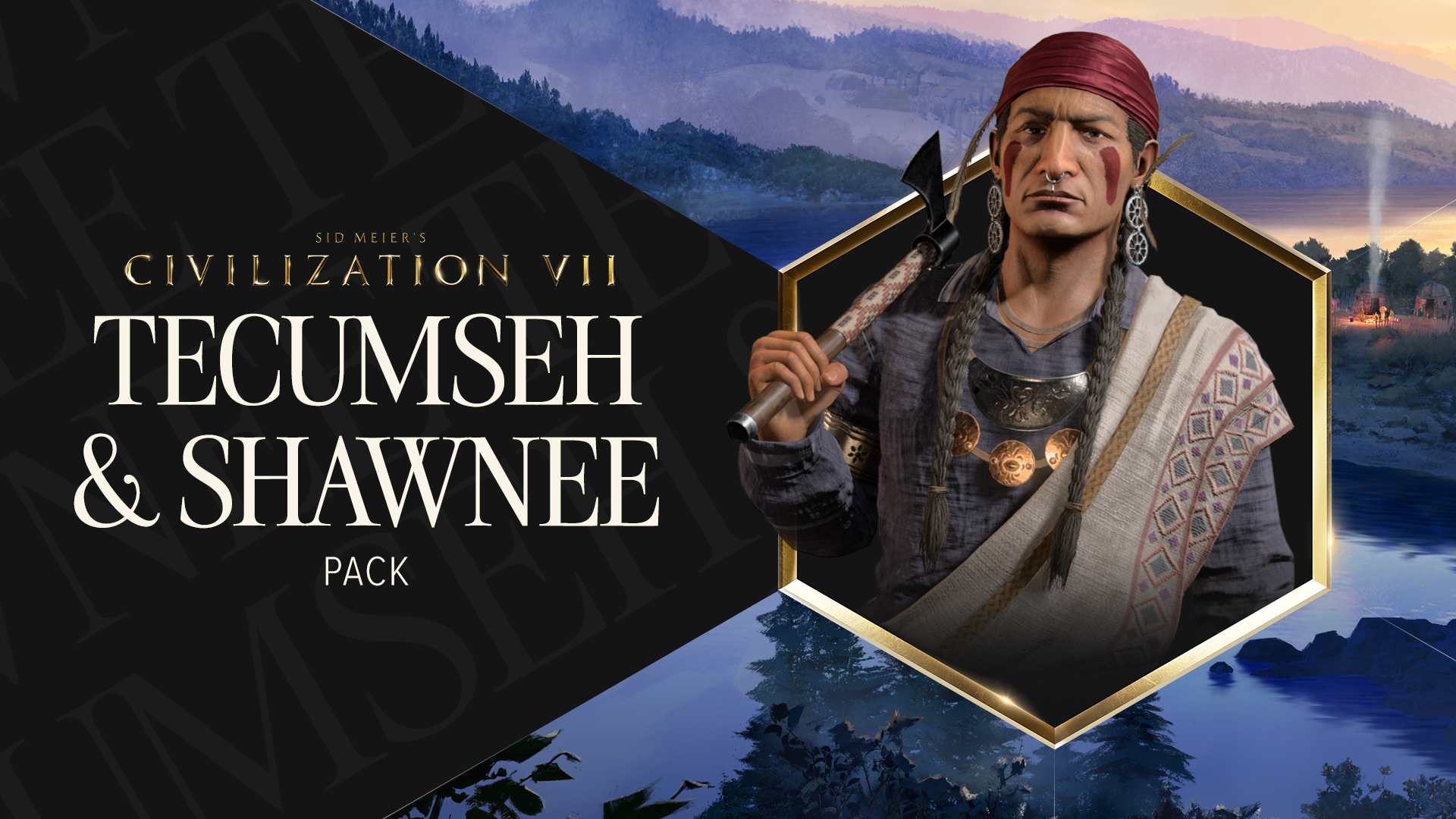 Copertina di Sid Meier's Civilization VII Tecumseh and Shawnee Pack