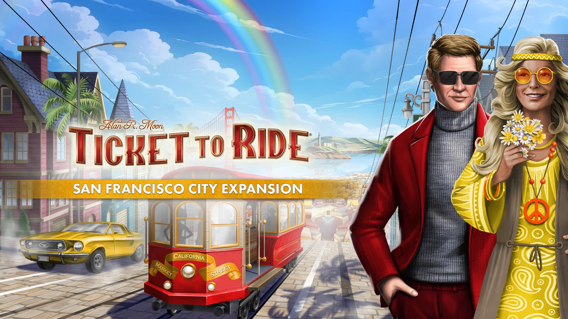 Copertina di Ticket to Ride: The San Francisco City Expansion