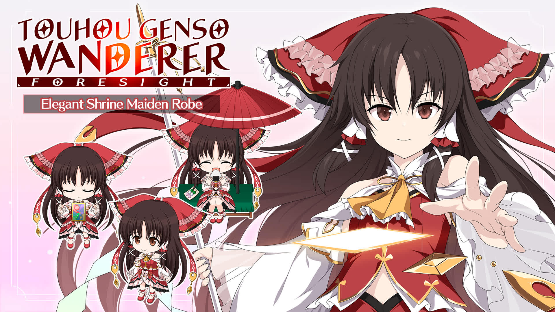 Copertina di "Reimu Hakurei" Elegant Shrine Maiden Robe