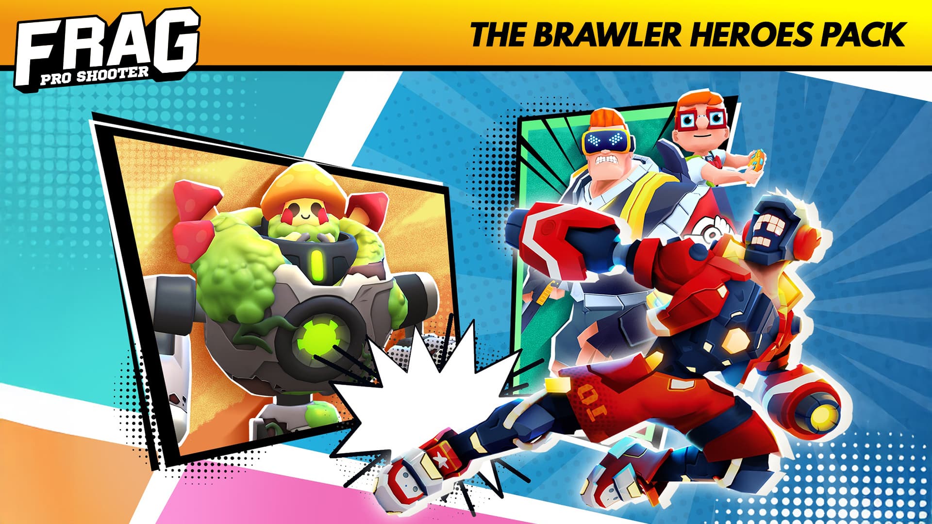 Copertina di FRAG: The Brawler Heroes Pack
