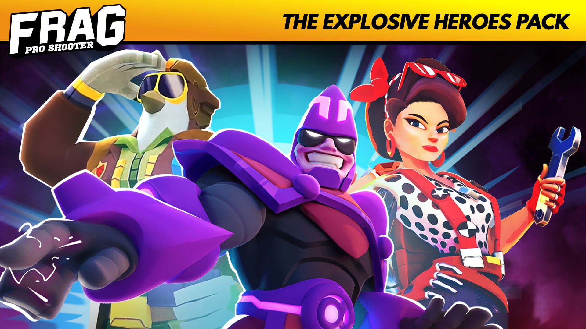 FRAG: The Explosive Heroes Pack for Nintendo Switch - Nintendo
