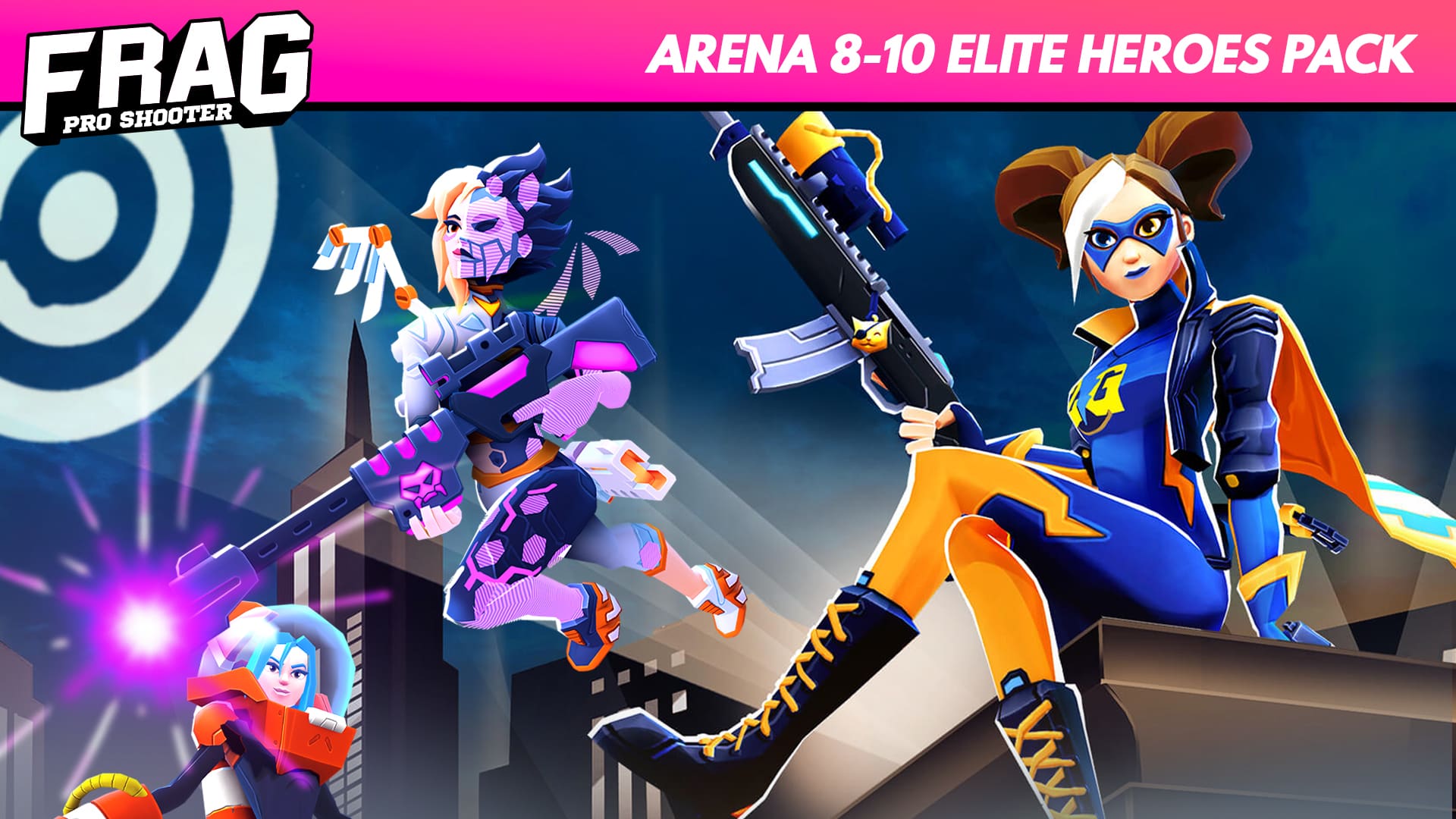Copertina di FRAG: Arena 8-10 Elite Heroes Pack
