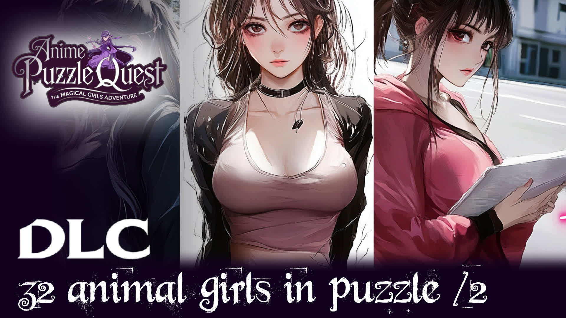 Copertina di Anime Puzzle Quest: 32 Animal Girls in Puzzle /2