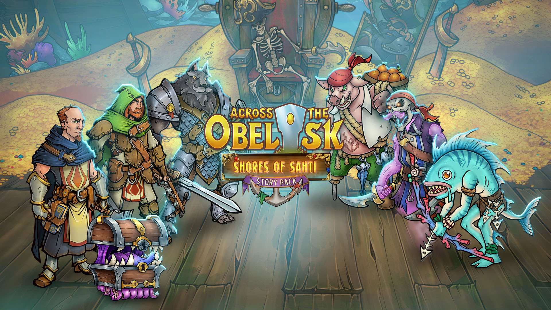 Art for Across the Obelisk: Shores of Sahti