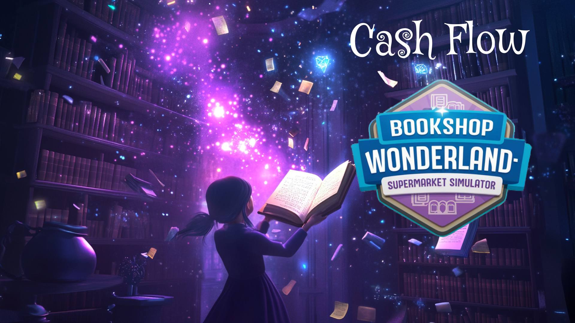 Copertina di Bookshop Wonderland: Cash Boost