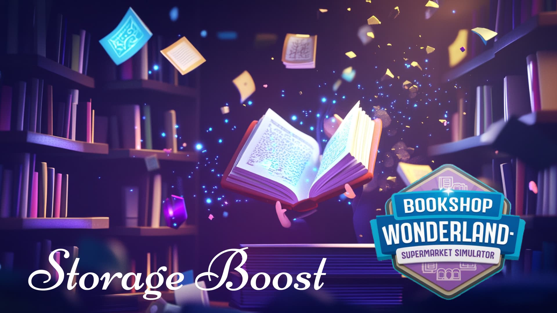 Copertina di Bookshop Wonderland: Storage Boost