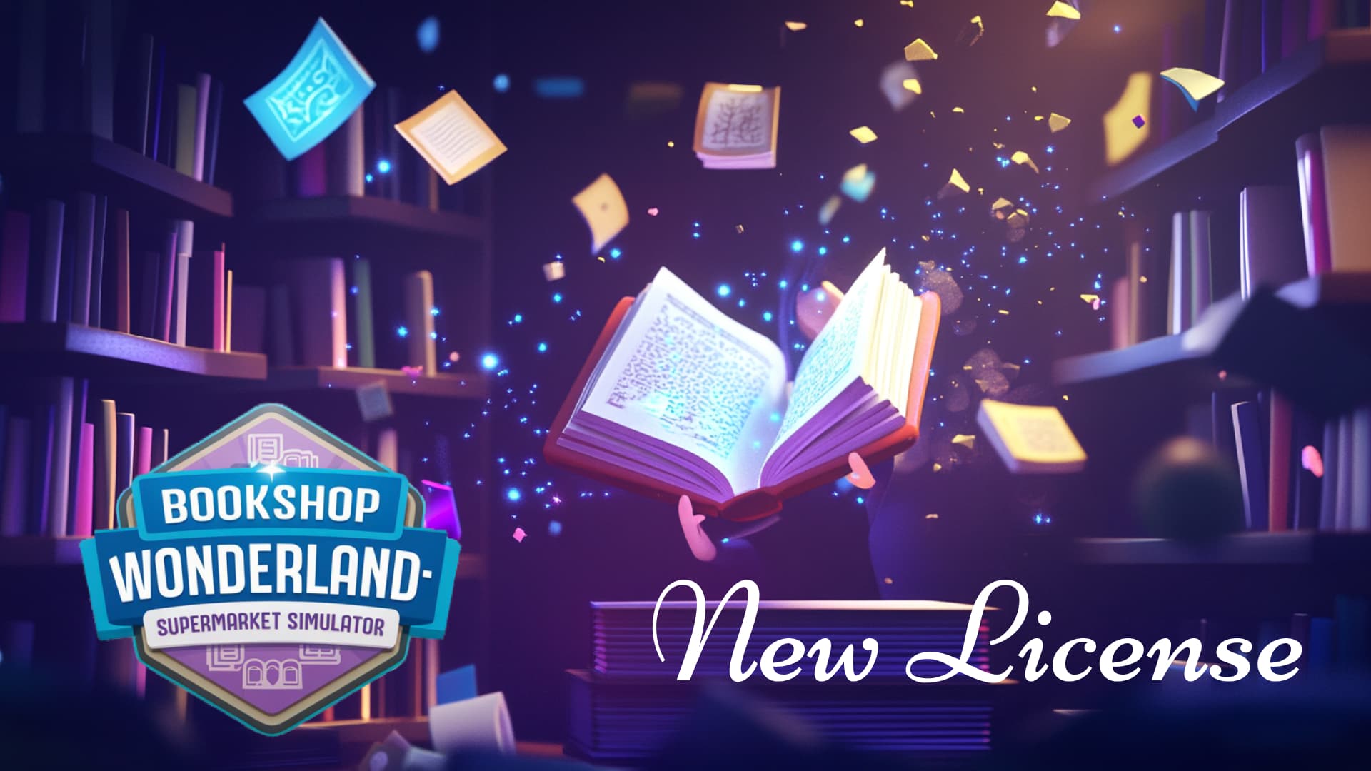 Copertina di Bookshop Wonderland: New License