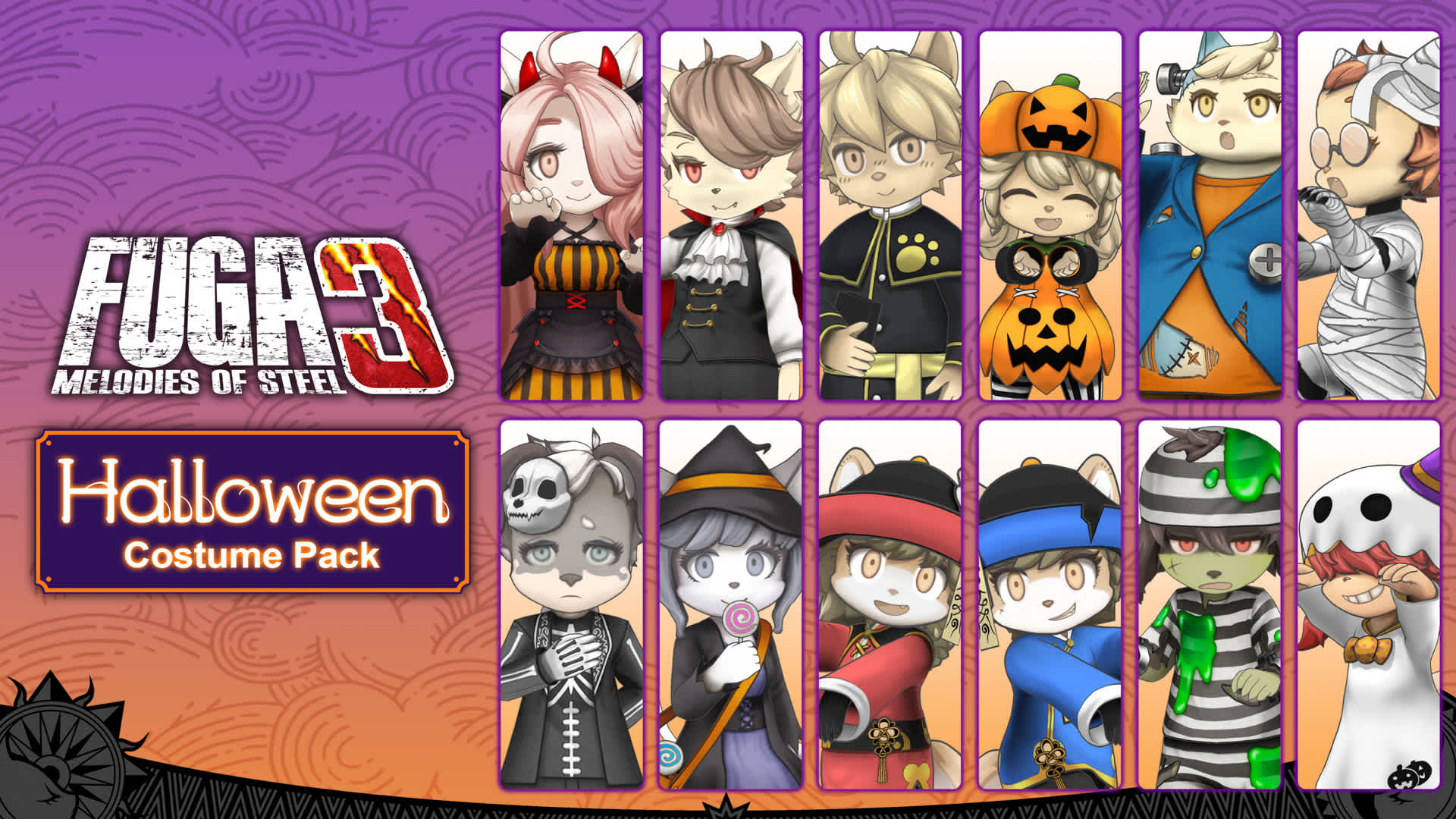 Copertina di Fuga: Melodies of Steel 3 - Halloween Costume Pack