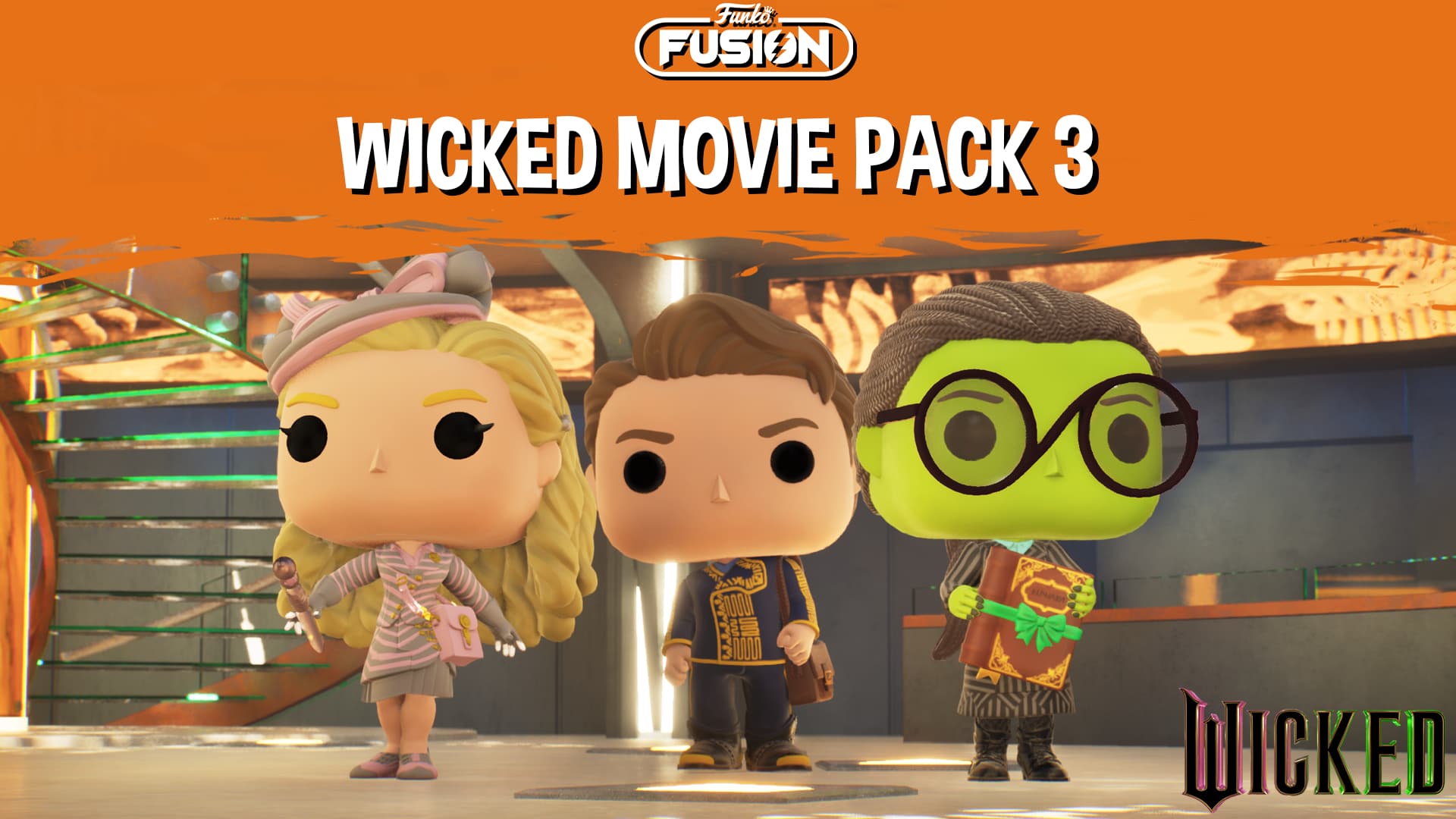 Copertina di Funko Fusion - Wicked Movie Pack 3