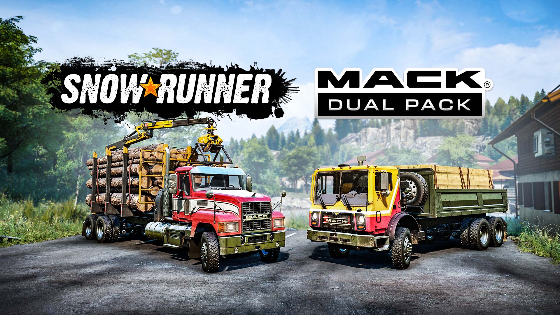Arte de SnowRunner - Mack Dual Pack