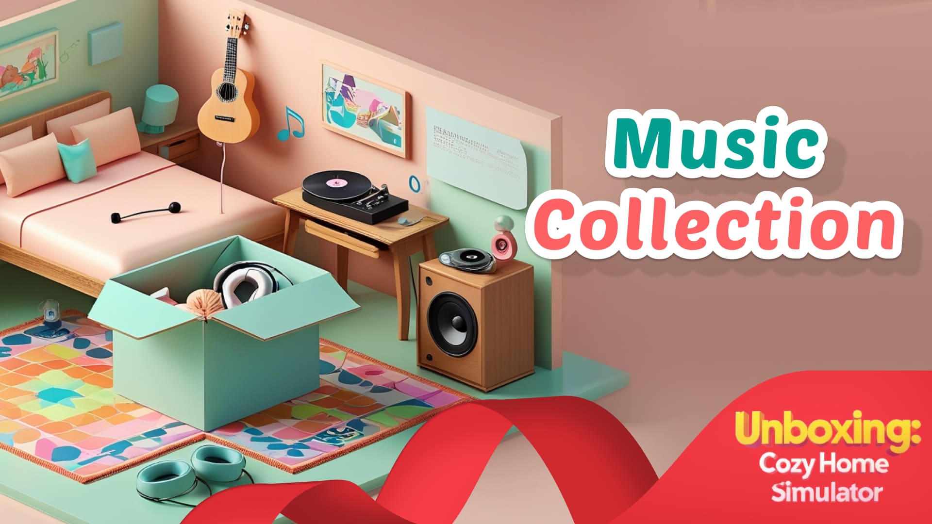 Copertina di Unboxing: Cozy Home Simulator Music Collection
