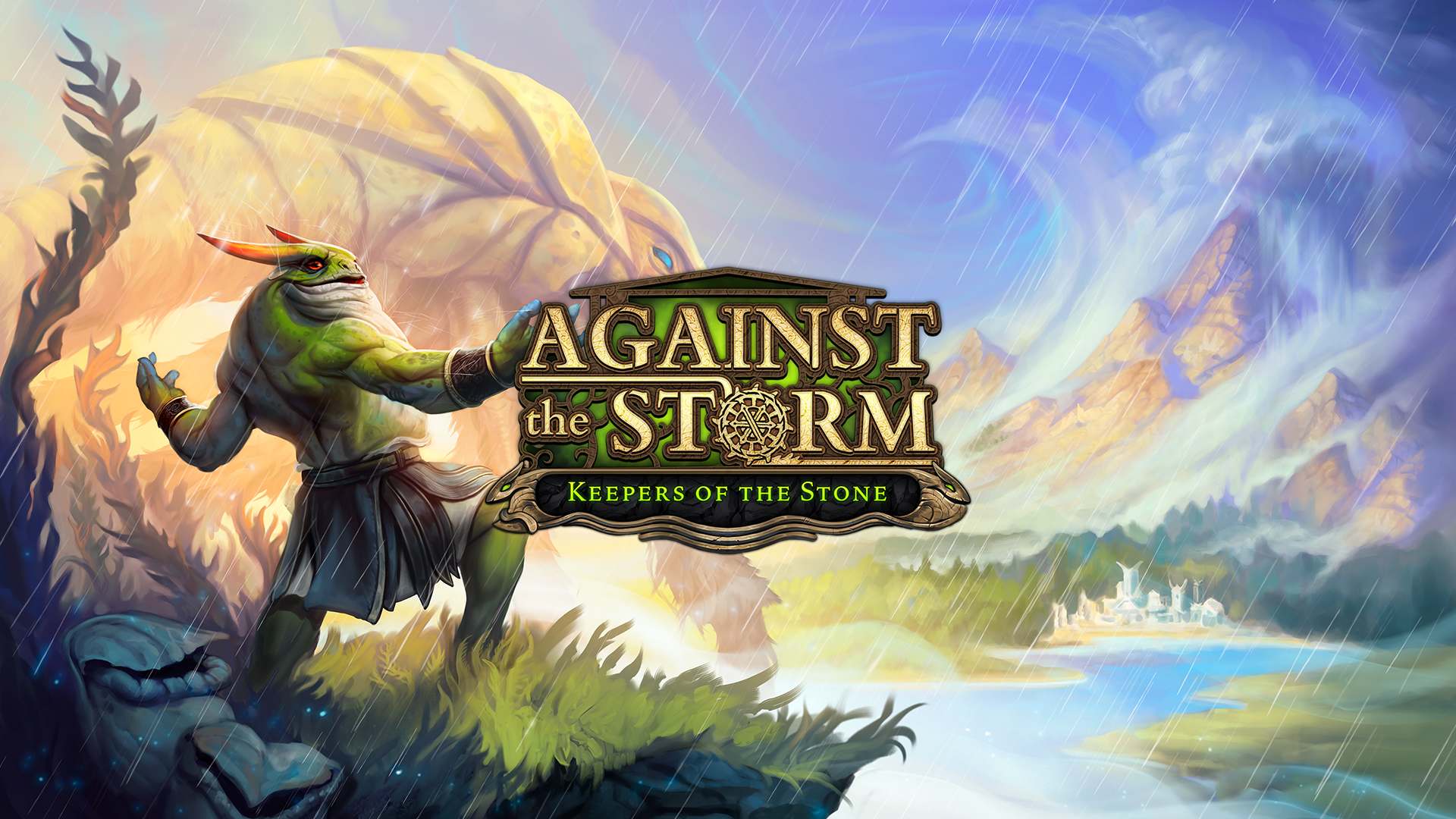 Arte de Against the Storm - Keepers of the Stone