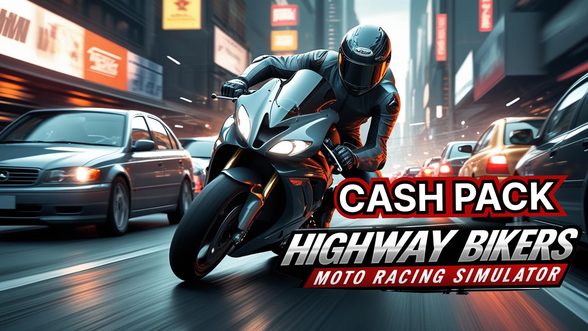 Copertina di Highway Bikers: Moto Racing Simulator CASH PACK