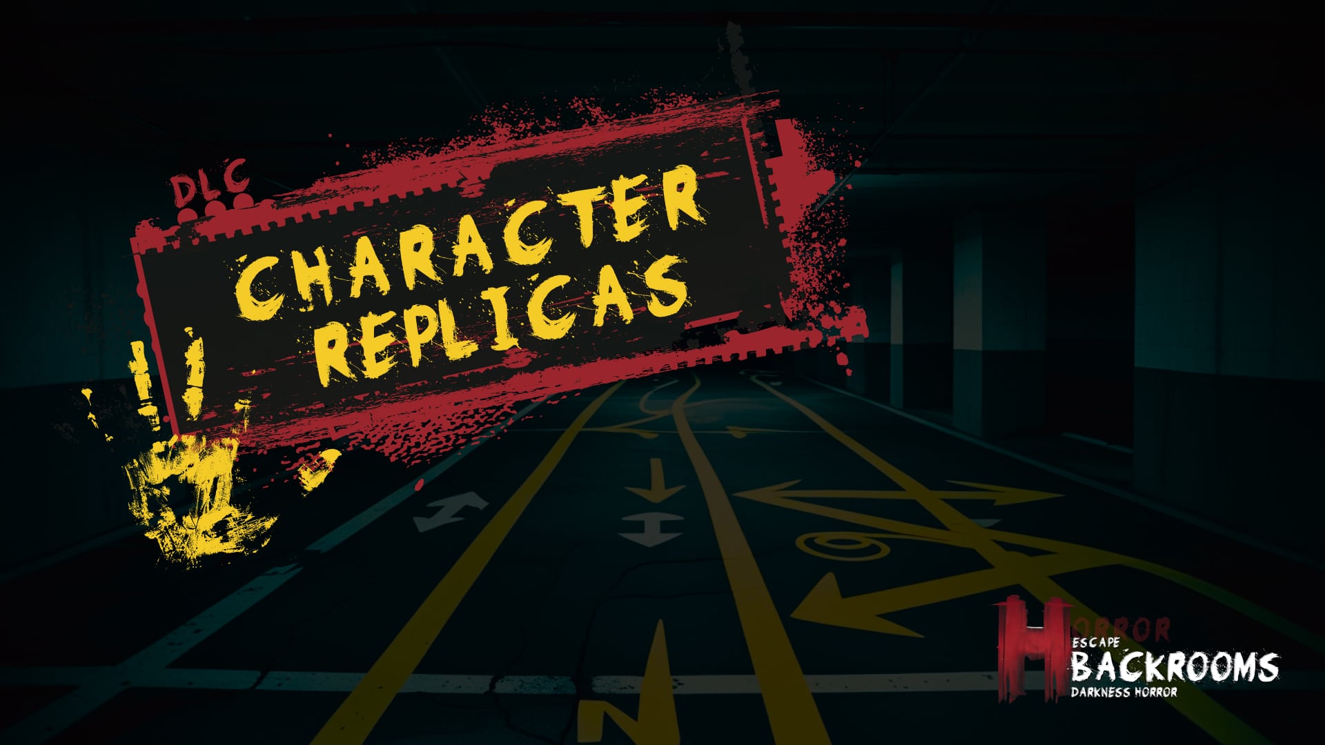 Copertina di ESCAPE BACKROOMS: DARKNESS HORROR CHARACTER REPLICAS