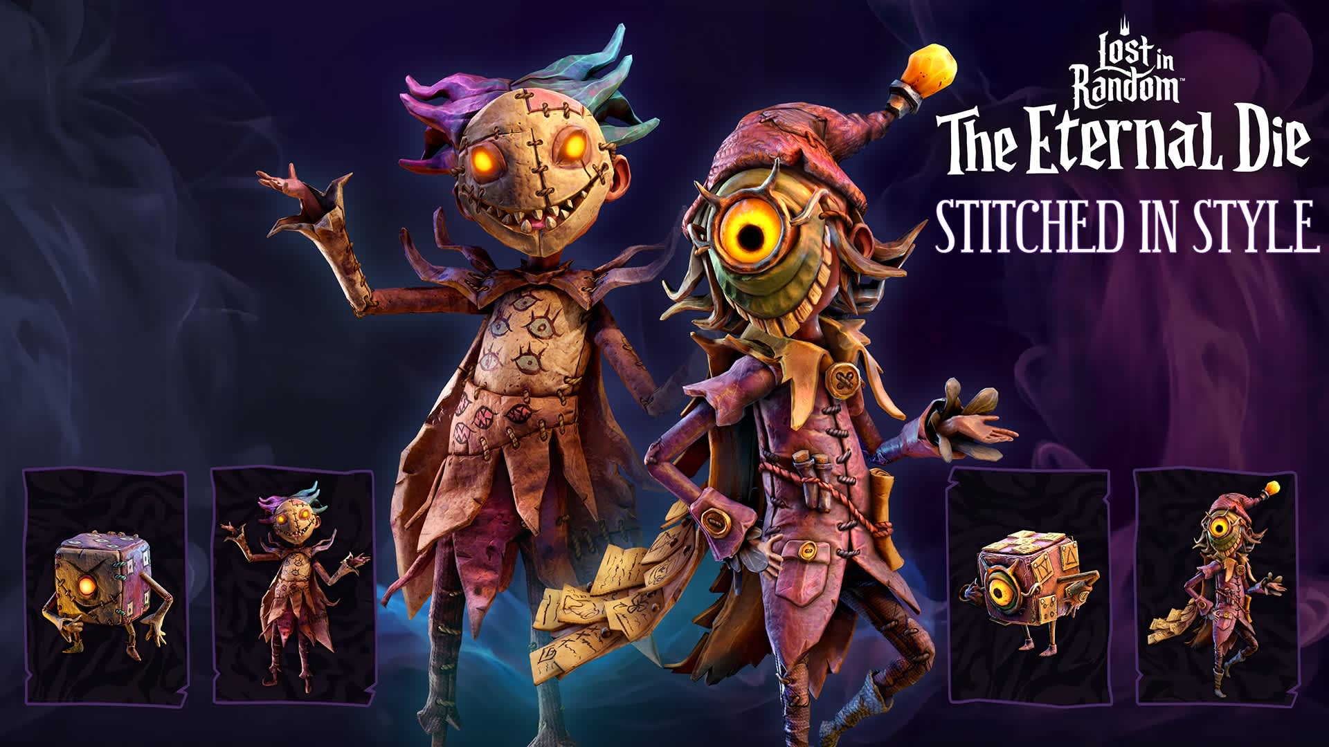 Copertina di Lost in Random: The Eternal Die - Stitched in Style
