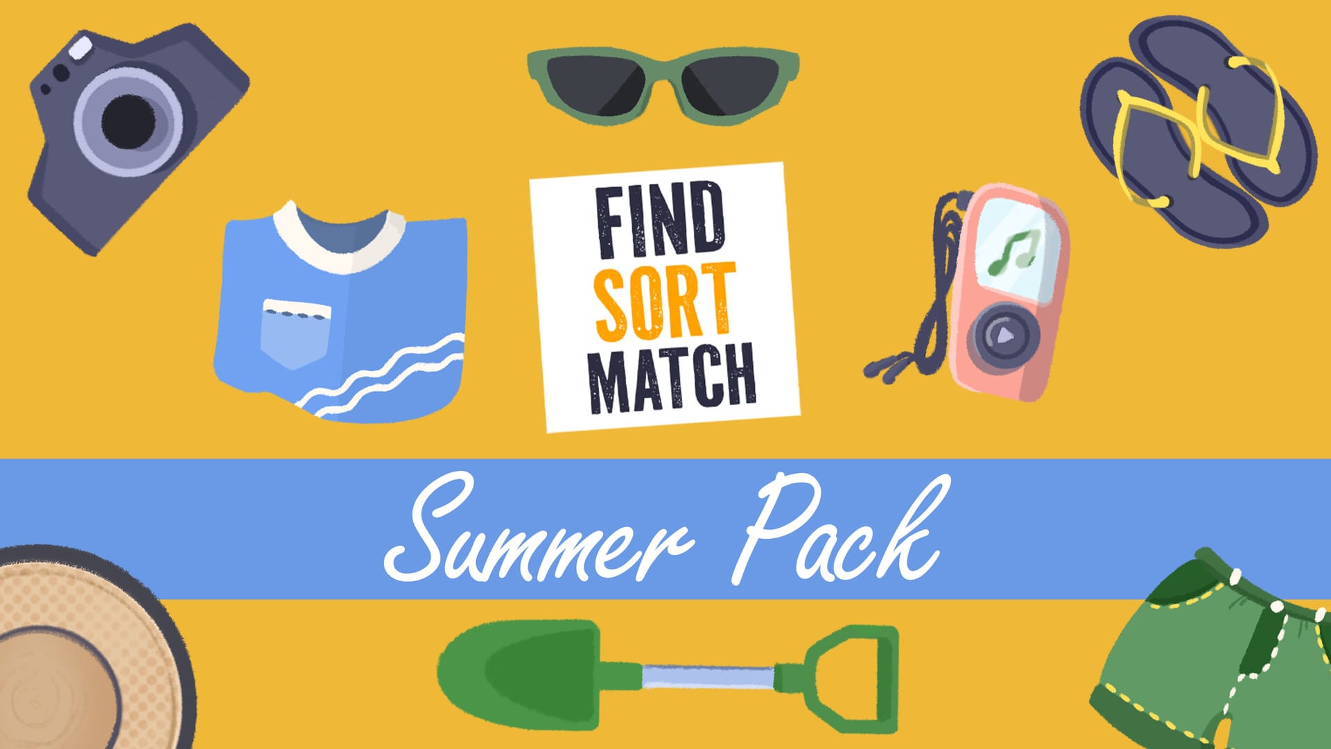 Copertina di Find Sort Match - Summer Pack