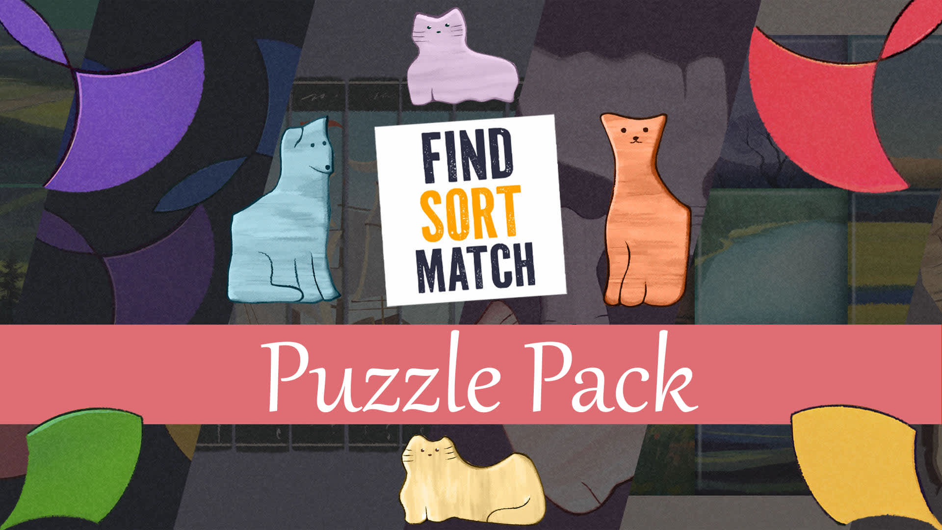 Copertina di Find Sort Match - Puzzle Pack