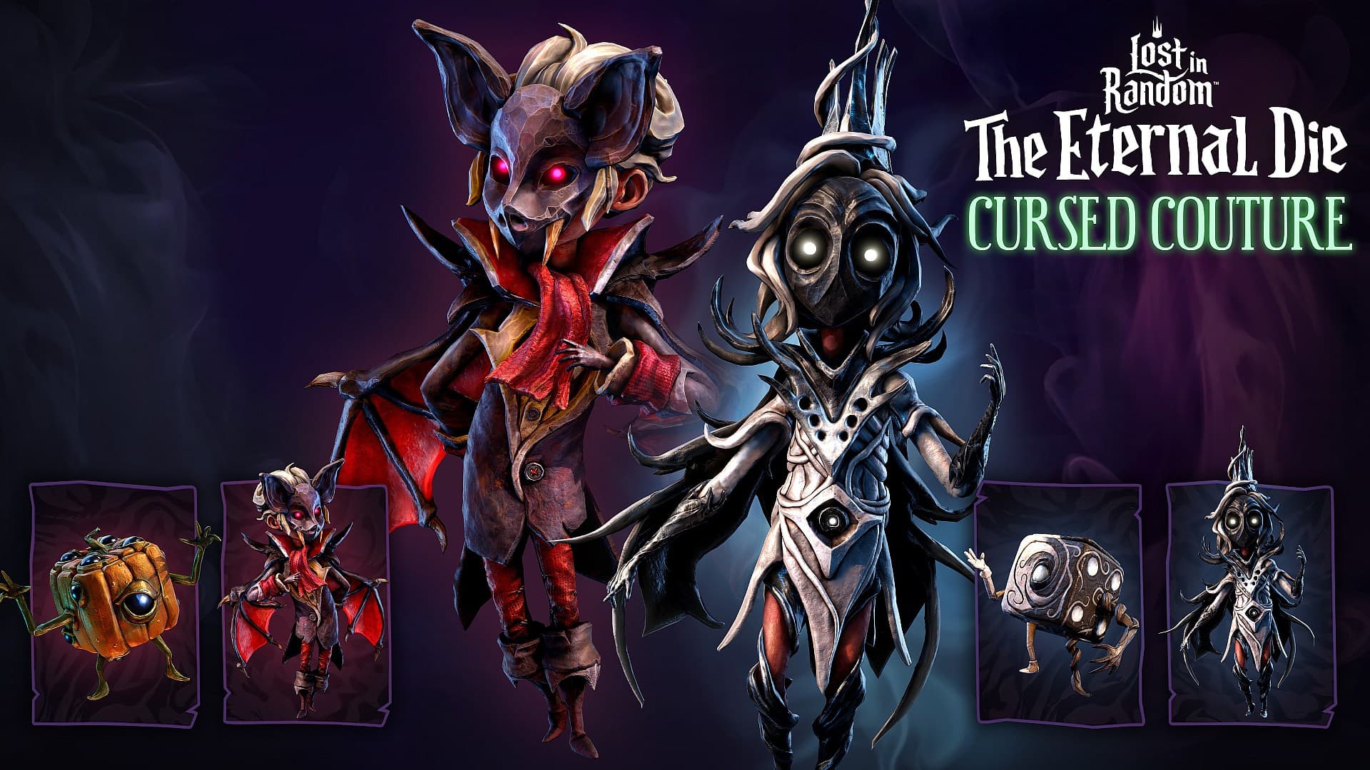 Copertina di Lost in Random: The Eternal Die - Cursed Couture