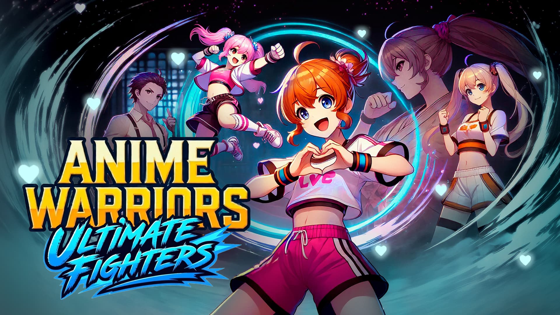 Copertina di Anime Warriors Ultimate Fighters