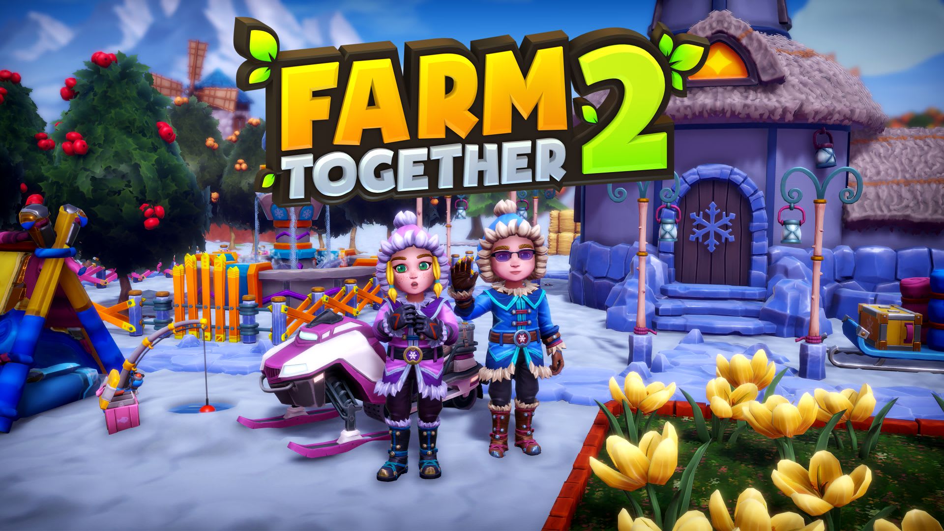 Art for Farm Together 2 - Frosty Pack
