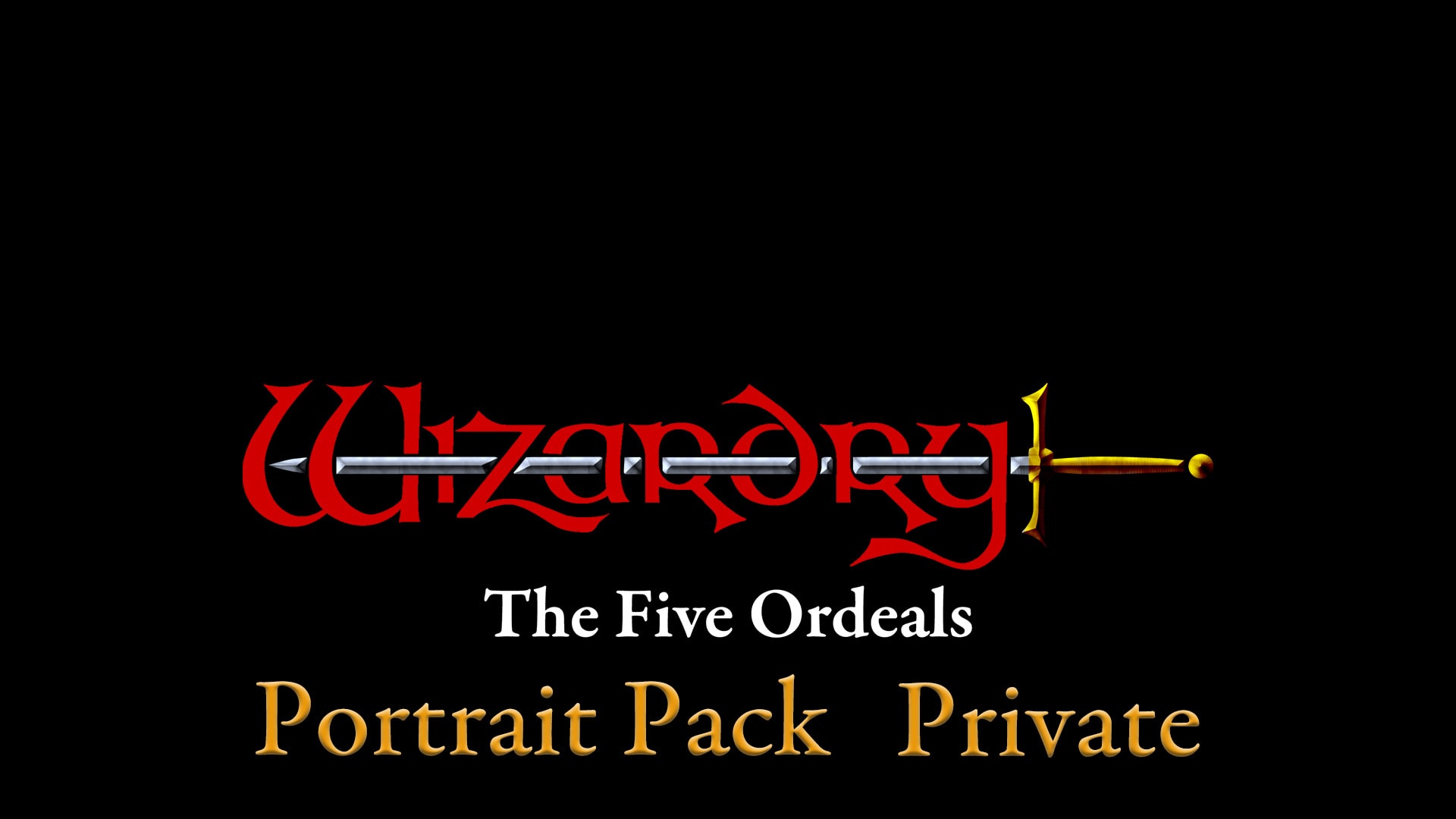 Wizardry: The Five Ordeals - Portrait Pack 