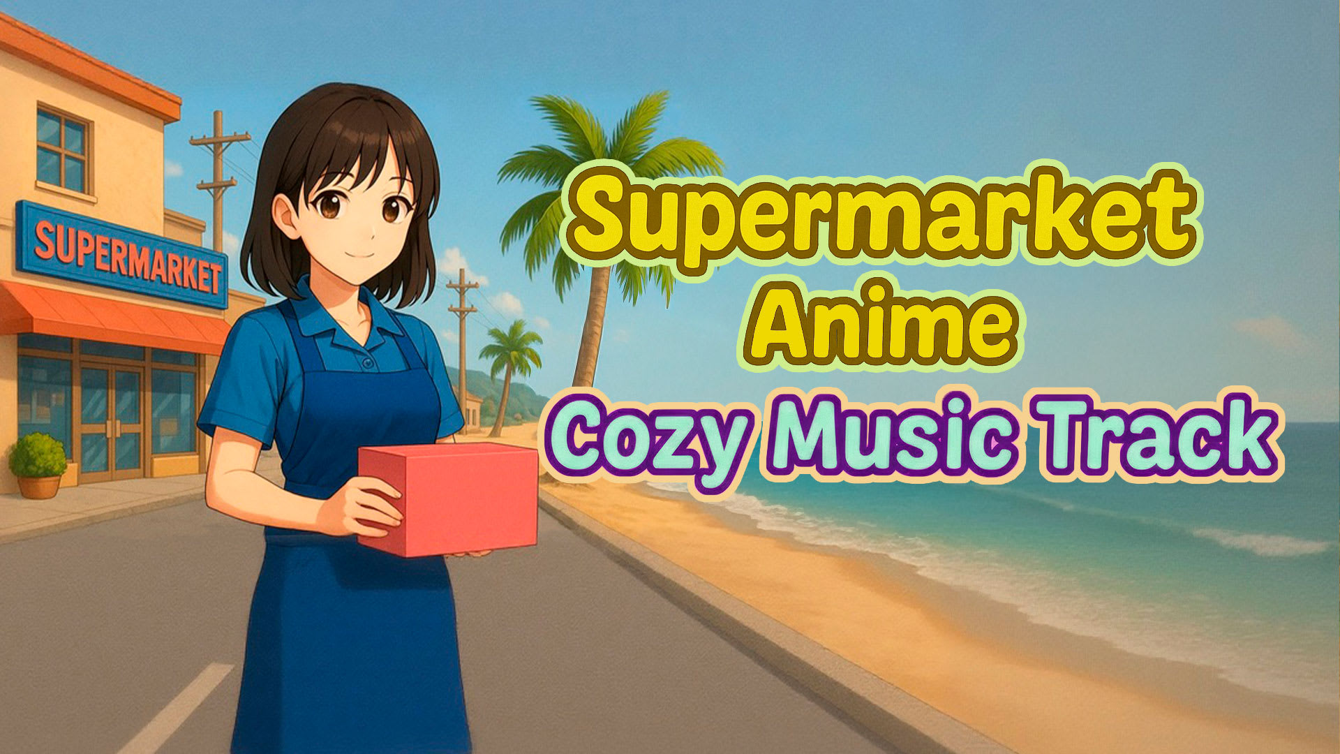 Copertina di Supermarket Anime Cozy Music Track