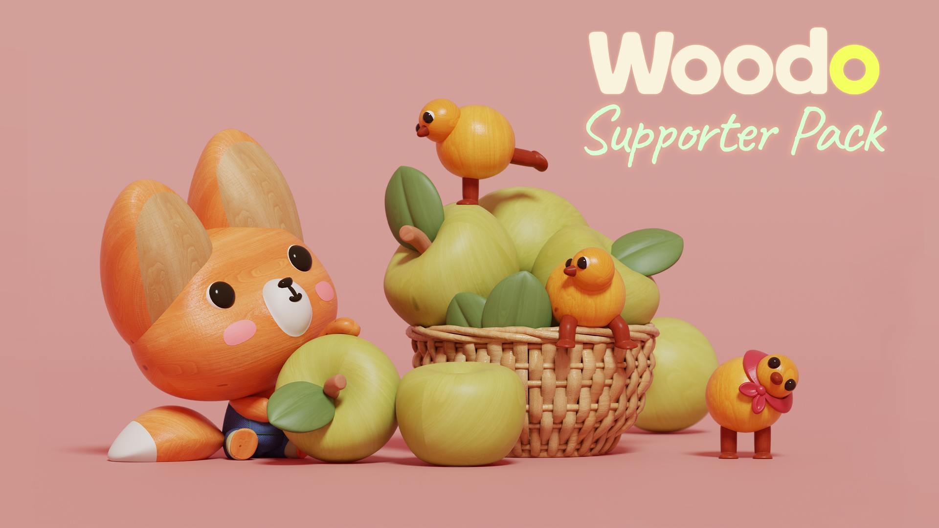 Copertina di Woodo - Supporter Pack